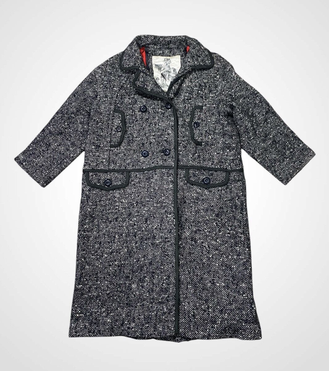 Silhouette A10 Rare - Silhouette Nobou Buoutique Wool Long Jacket Size L / US 10 / IT 46 - 3 Thumbnail