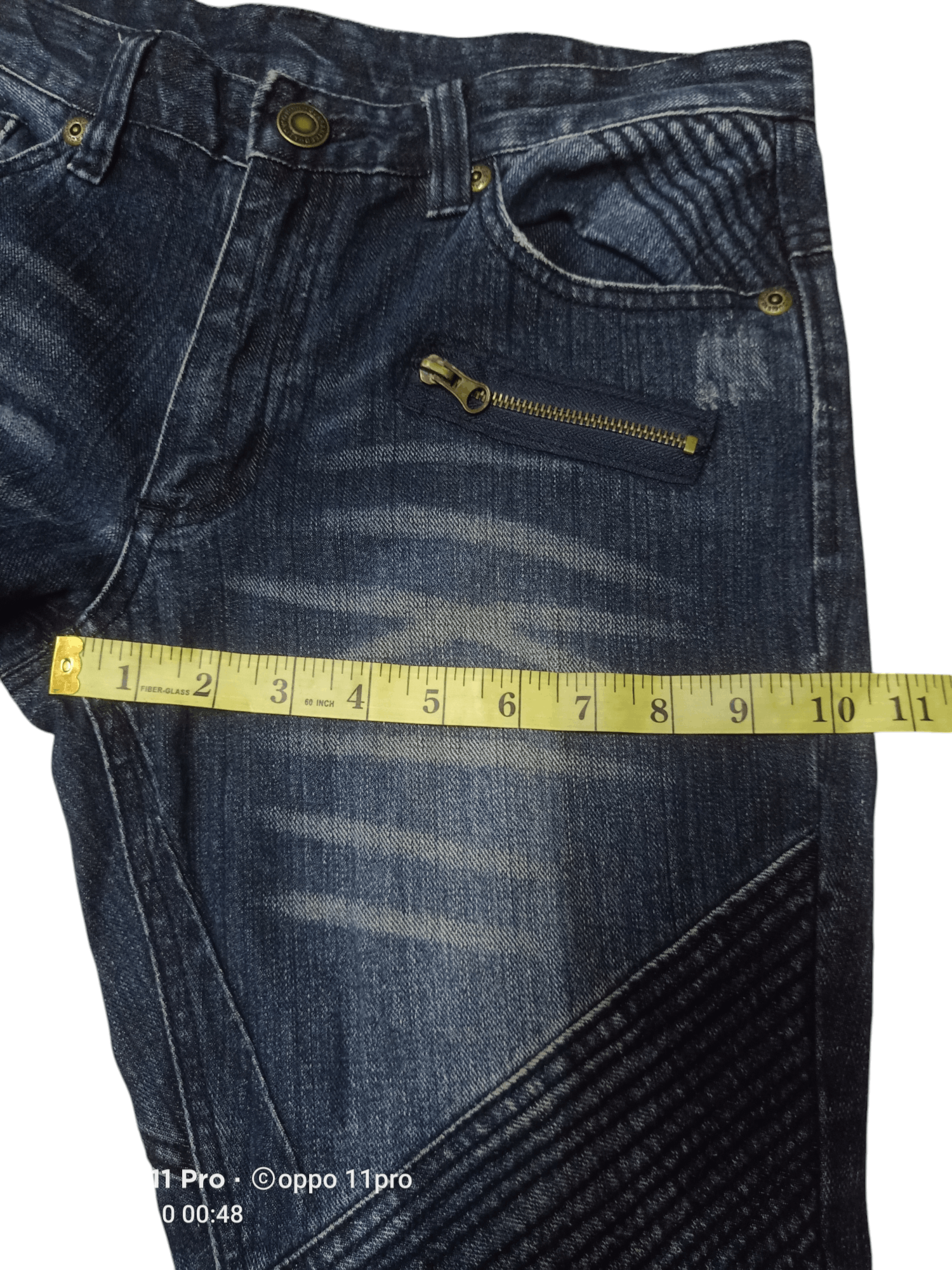 If Six Was Nine × Japanese Brand × Le Grande Bleu (L.G.B.) Justice Denim Punk Style Slim Fit bikers Size US 32 / EU 48 - 10 Thumbnail