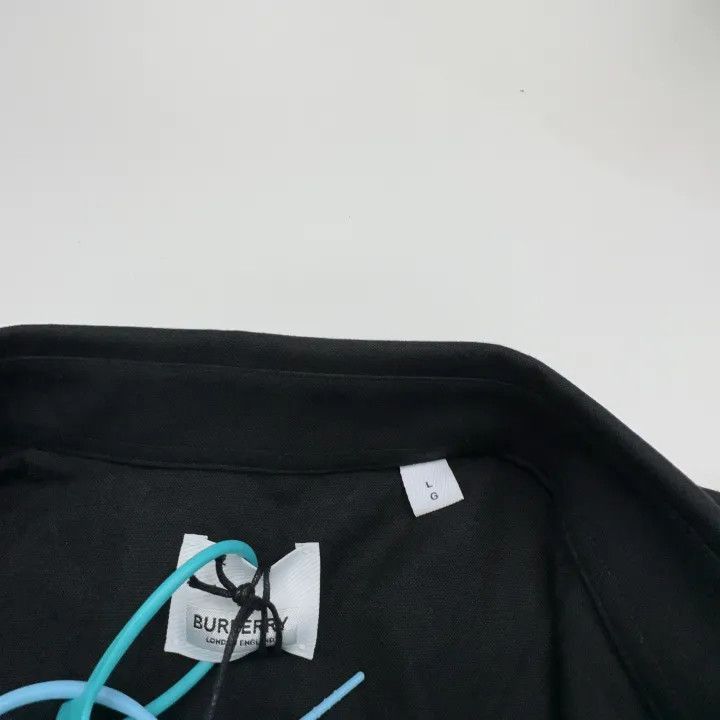 Burberry Burberry Burberry Black Logo Long Sleeve Shirt-2507 Size US L / EU 52-54 / 3 - 2 Thumbnail