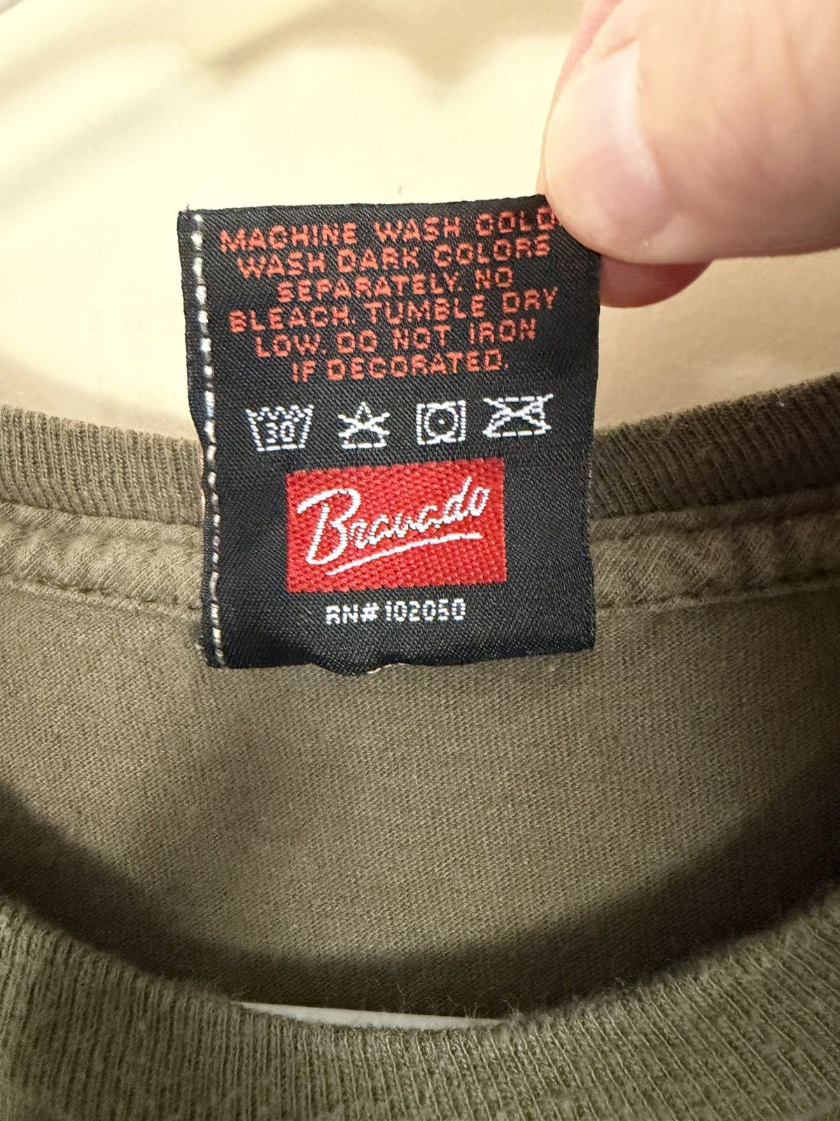 Harley Davidson RARE Eagle American Flag Los Angeles 2011 Olive Green Size US XXL / EU 58 / 5 - 5 Thumbnail