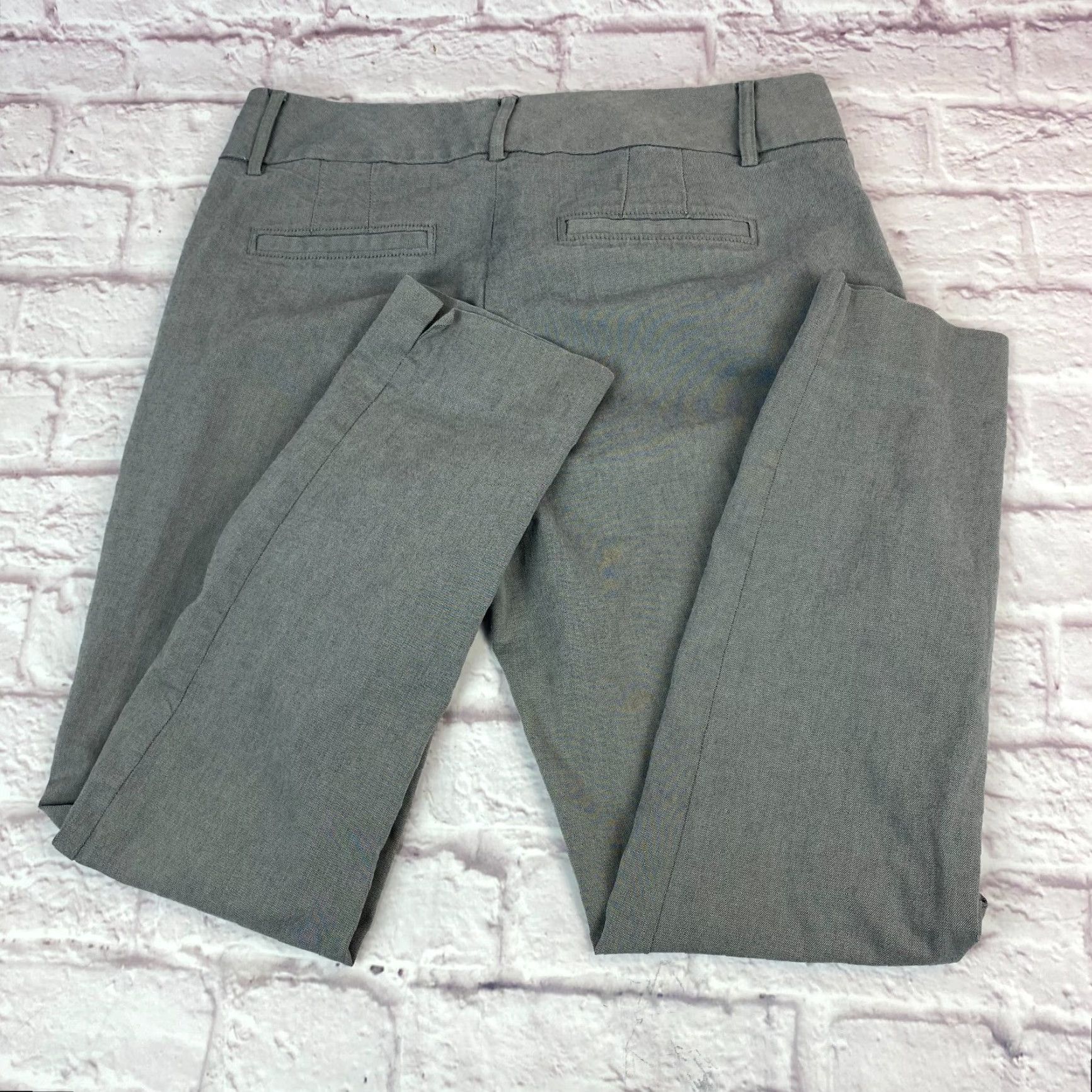 Banana Republic VINTAGE Banana Republic Womens Work Pants Petite Size 8 Jackson Fit Slim Ankle Trouser Size 30" / US 8 / IT 44 - 6 Thumbnail