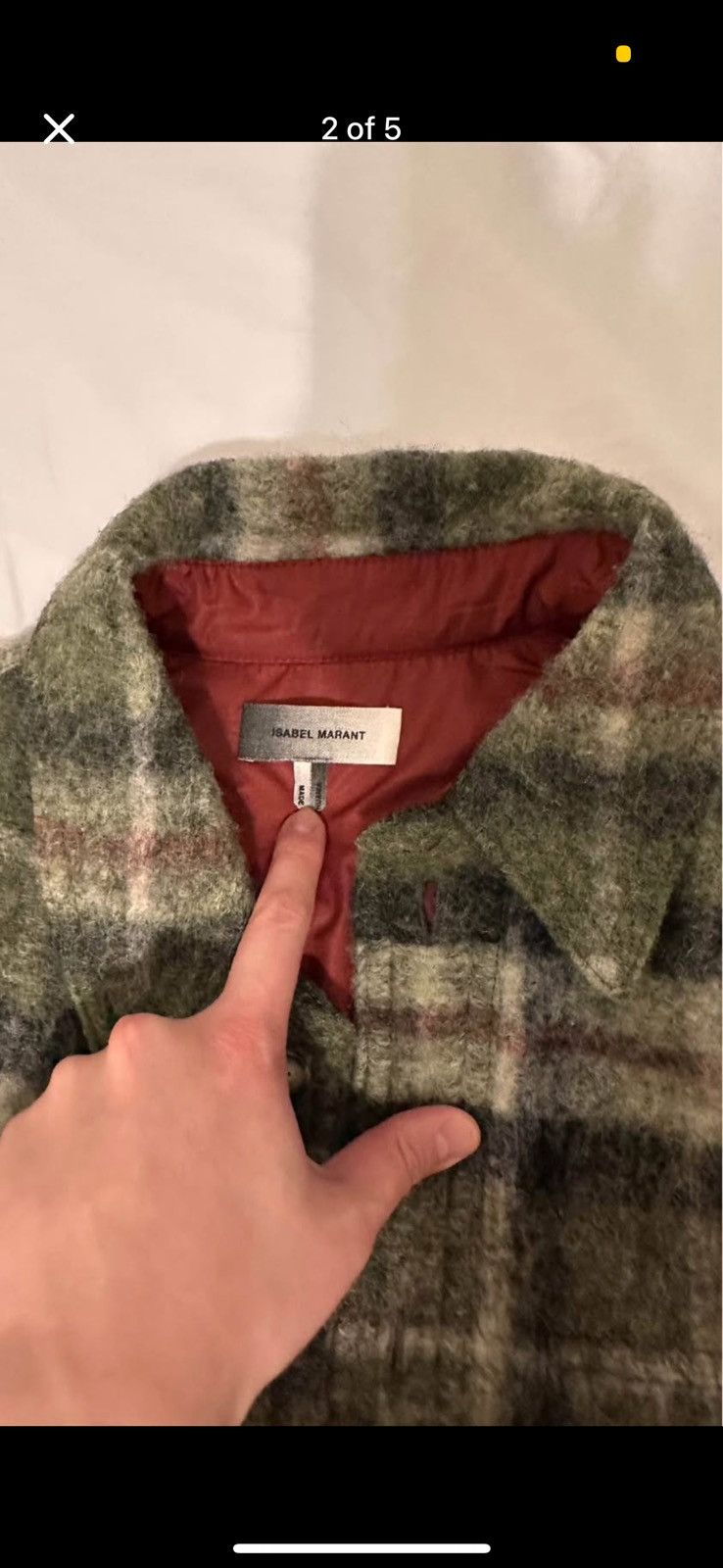 Isabel Marant Isabel Marant Mohair Shirt Jacket Size US XL / EU 56 / 4 - 2 Thumbnail