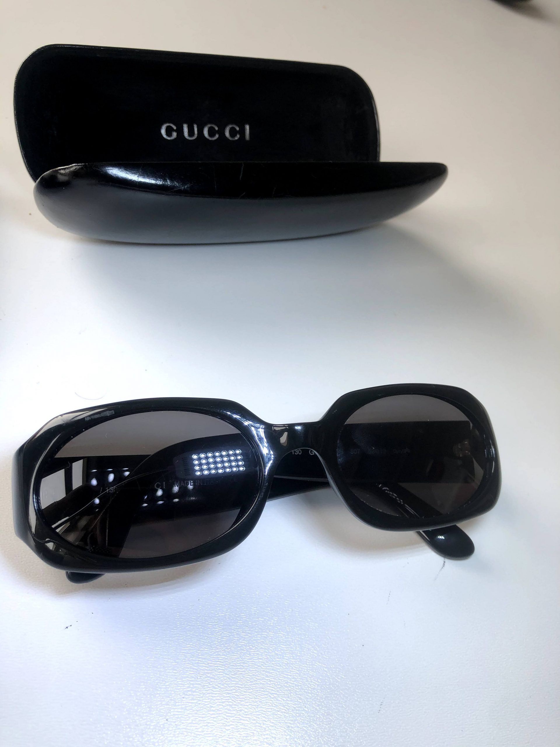 Gucci × Tom Ford × Vintage Gucci Sunglasses 2436 Mask Shield Sport Bike Pop Vintage Size ONE SIZE - 4 Thumbnail
