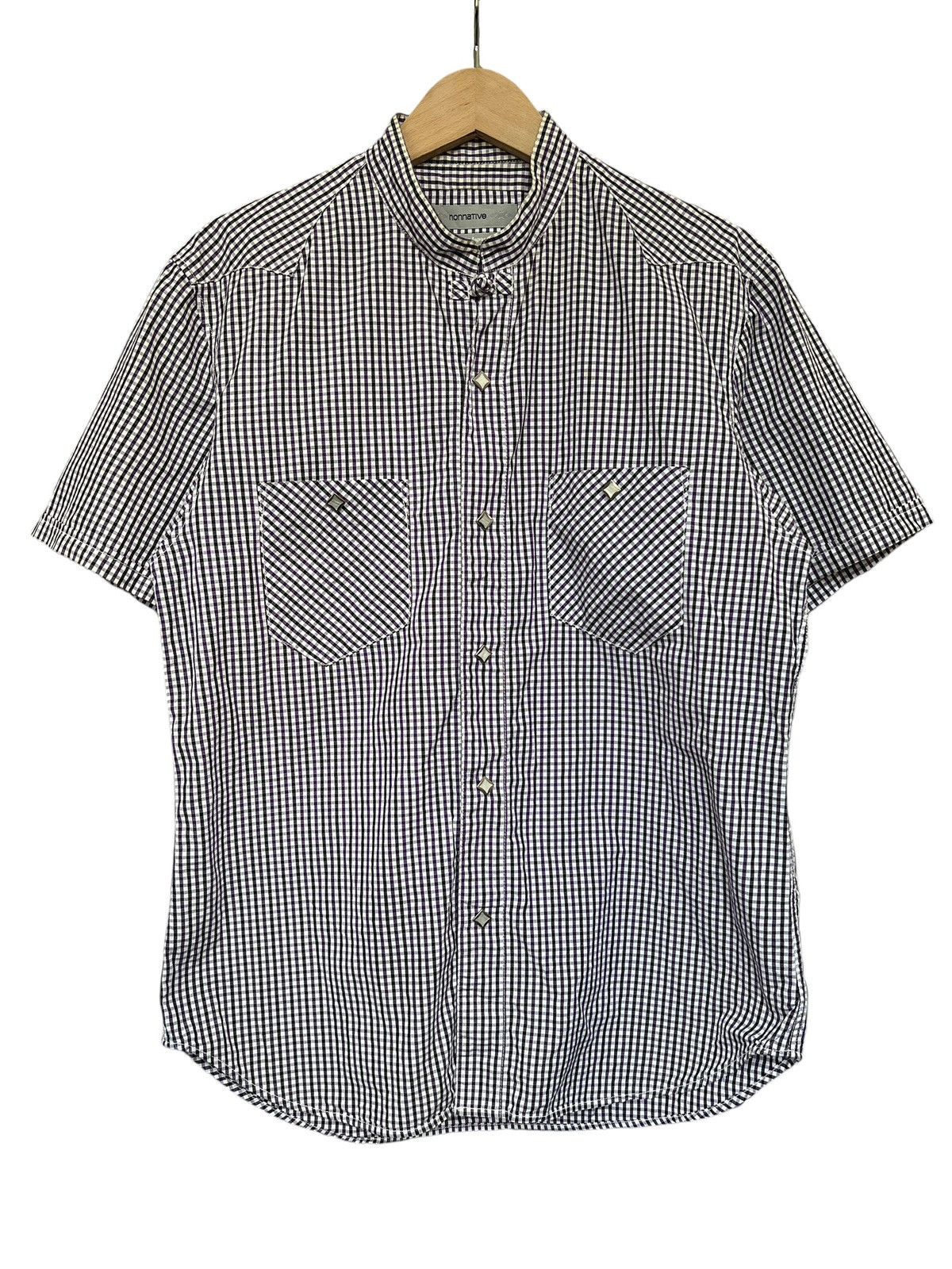 Japanese Brand × Nonnative Nonnative Mandarin Collar Snap Button Shirt Size US M / EU 48-50 / 2 - 14 Thumbnail