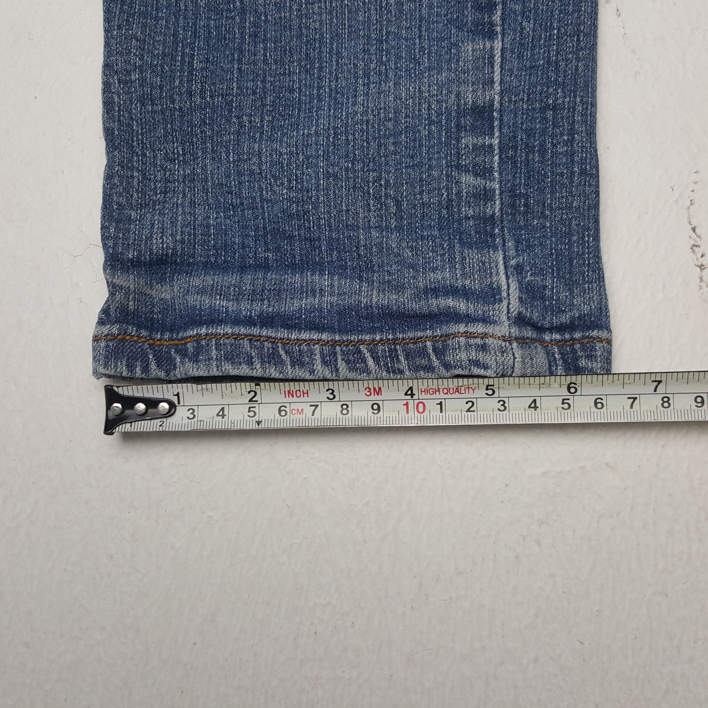 Levi's × Vintage Vintage Levi's Too Superlow Denim Jeans Size 34" / US 12 / IT 48 - 11 Thumbnail
