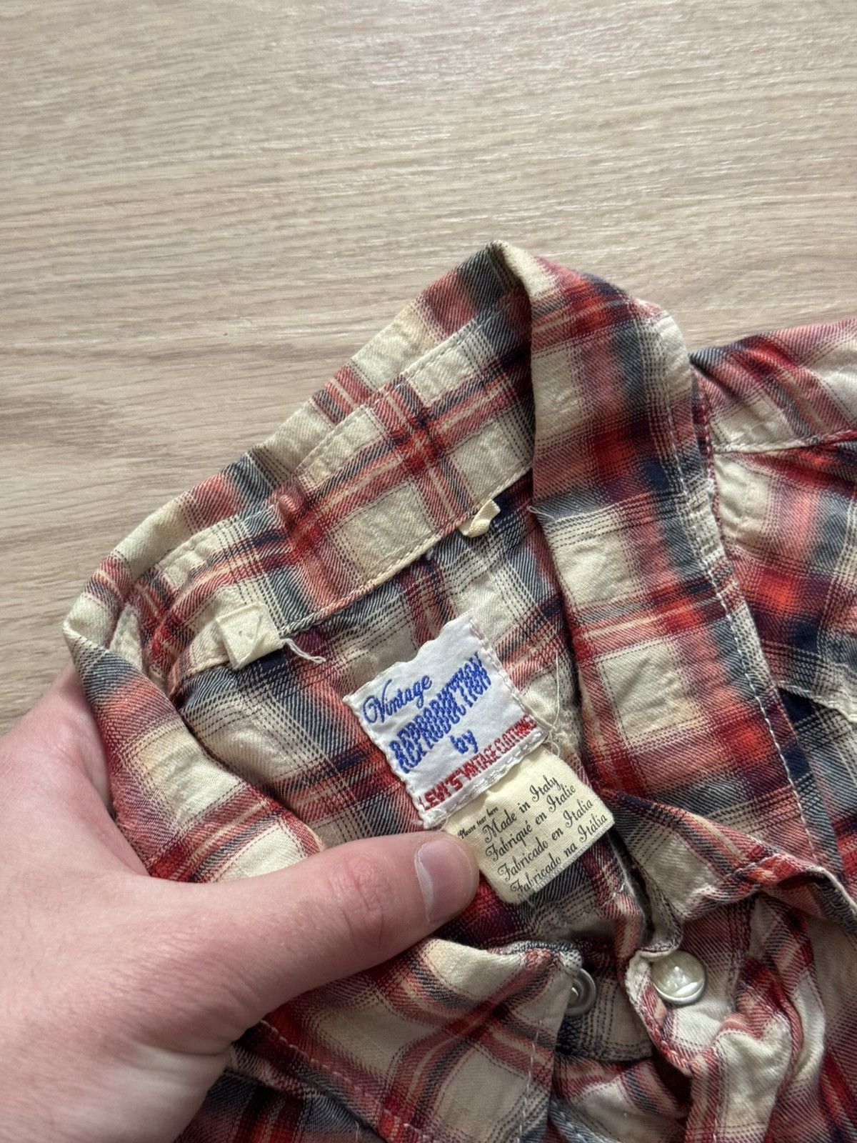 Levi's Vintage Clothing Levi’s Vintage Clothing Western Cowboy Rare Flannel Shirt Size US L / EU 52-54 / 3 - 6 Thumbnail