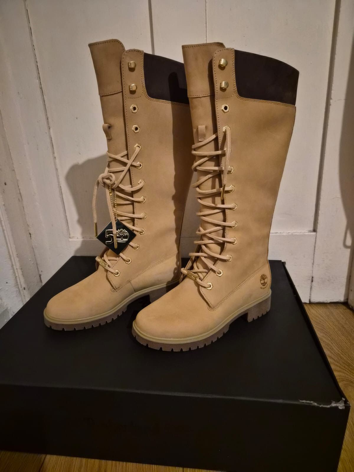 Timberland Timberland Premium 14-Inch Waterproof Boots Size US 6.5 / IT 36.5 - 2 Thumbnail