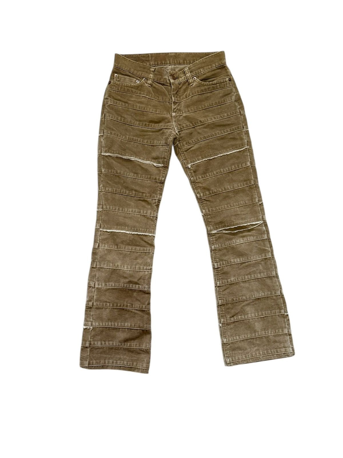 Hysteric Glamour Hysteric glamour tan corduroy hagi Size US 27 - 1 Thumbnail