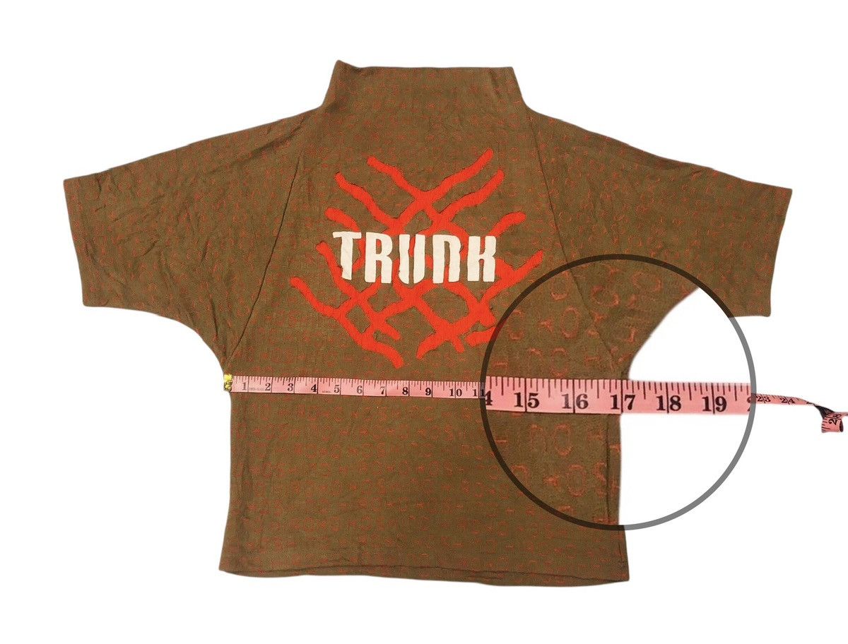 Hiroko Koshino Homme × Japanese Brand Trunk Hiroko Koshino crop top turtleneck Size S / US 4 / IT 40 - 9 Thumbnail