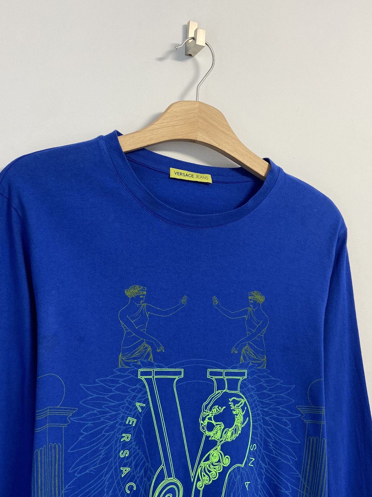 Versace Versace long sleeve sweatshirt blue Size US M / EU 48-50 / 2 - 3 Thumbnail