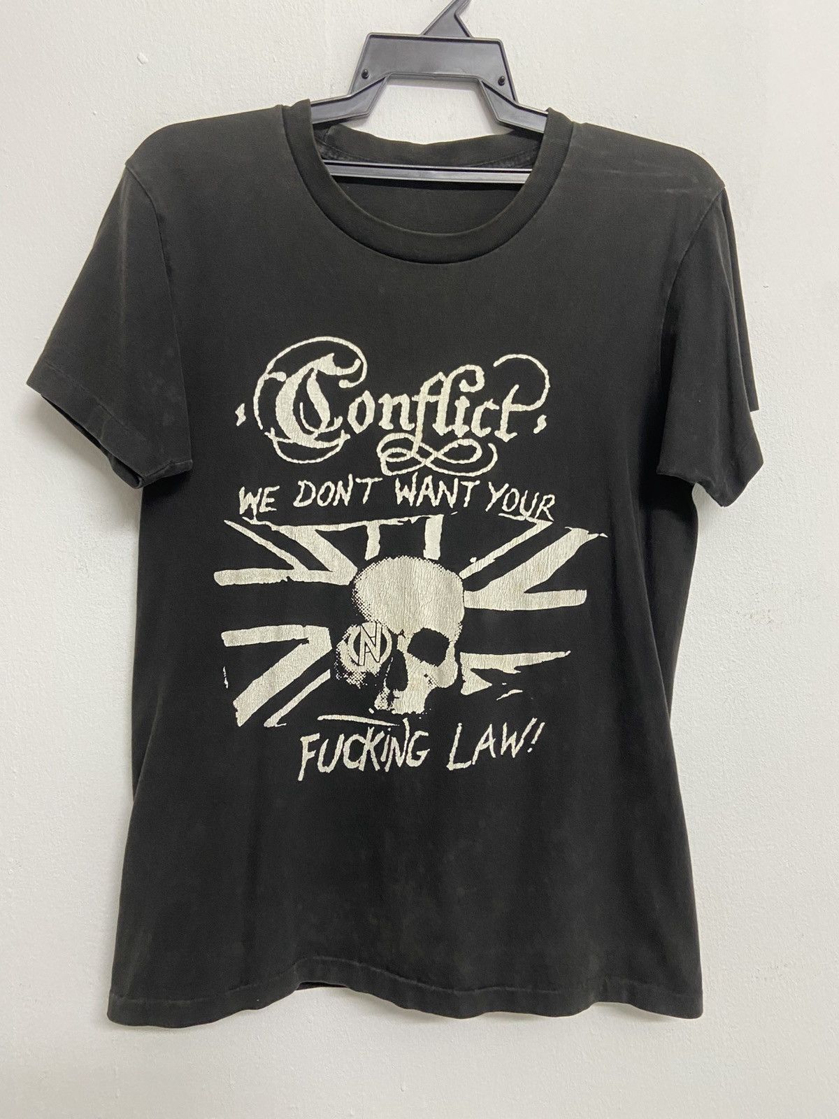 Band Tees Vintage Conflict Hardcore Punk rock band Tee Size US S / EU 44-46 / 1 - 1 Thumbnail