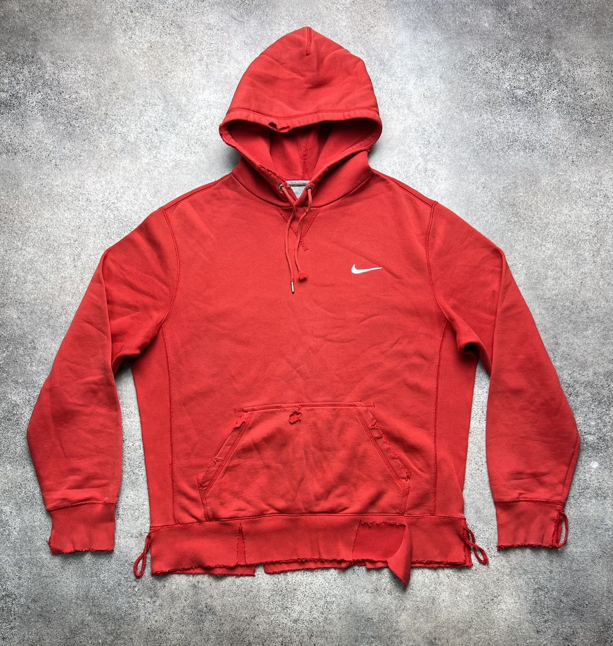 Vintage Nike vintage distressed hoodie Size US L / EU 52-54 / 3 - 1 Thumbnail