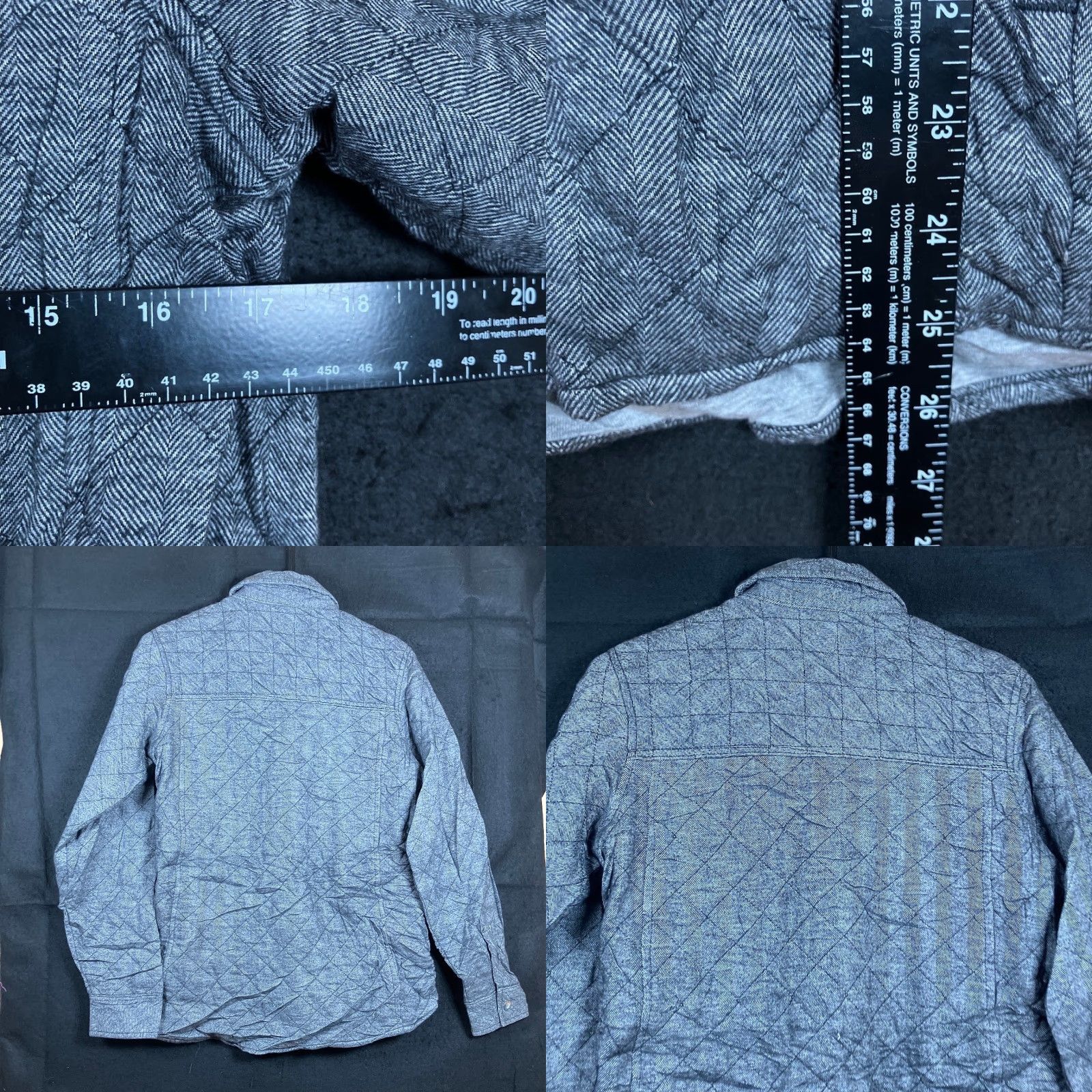 Dickies Dickies Womens Jacket Gray Quilted Snap Button Down Cotton Blend Small Jacket Womens Gray Cotton Blend Quilt Snap Button Down Casual Outdoor 90s? Size S / US 4 / IT 40 - 8 Thumbnail