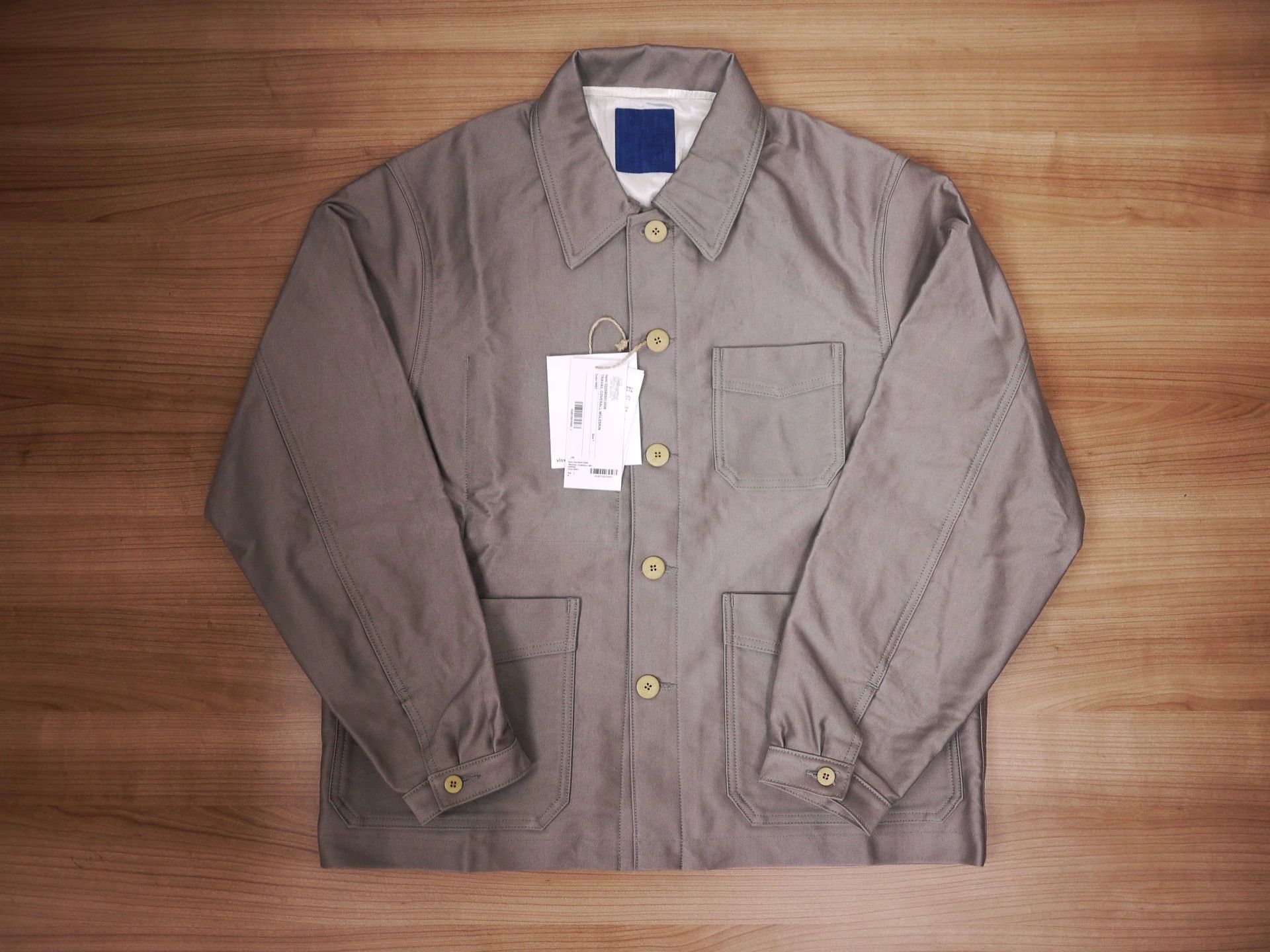 Visvim VISVIM TRAVAIL Moleskin Coverall Grey 1 New Size US S / EU 44-46 / 1 - 2 Thumbnail