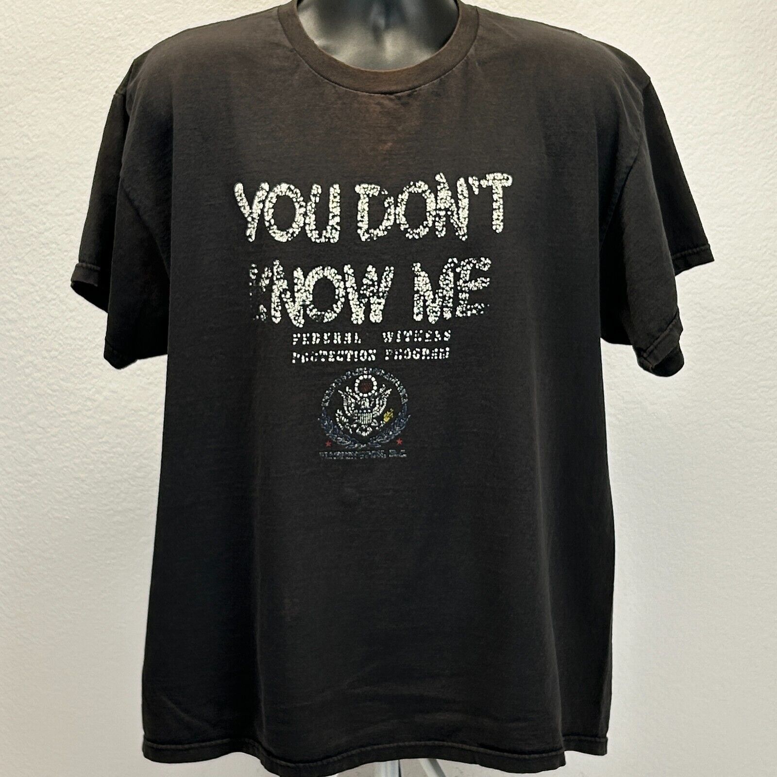 Delta Vintage Y2Ks Federal Witness Protection Program T Shirt XL Size US XL / EU 56 / 4 - 2 Thumbnail