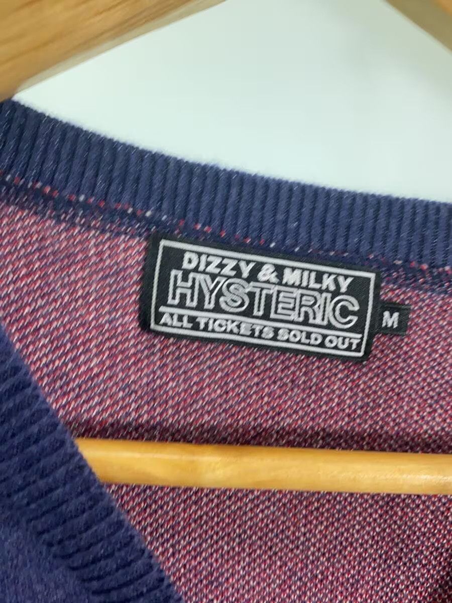 Hysteric Glamour Hysteric Glamour Area Hg Jacquard Cotton Knit Sweater Navy Size US M / EU 48-50 / 2 - 3 Thumbnail