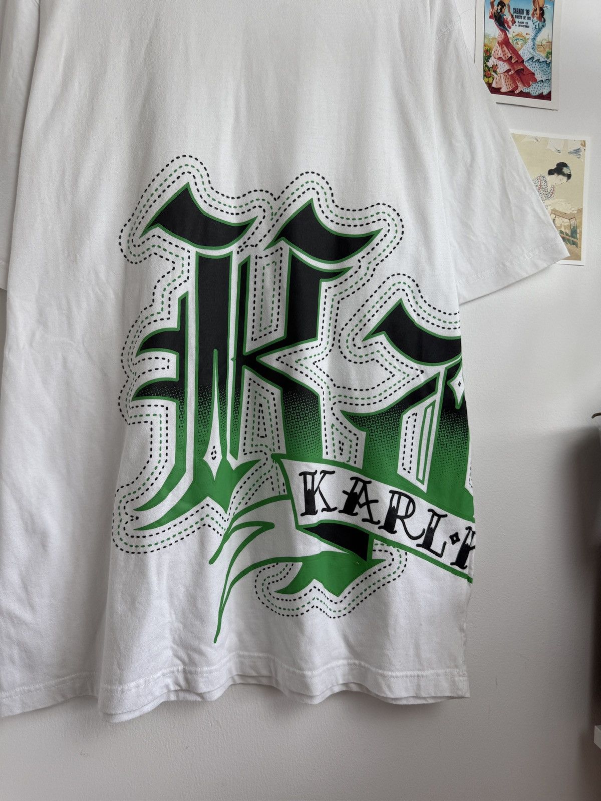Karl Kani Vintage y2k Karl Kani baggy printed t-shirt XL skate hiphop Size US XL / EU 56 / 4 - 4 Thumbnail