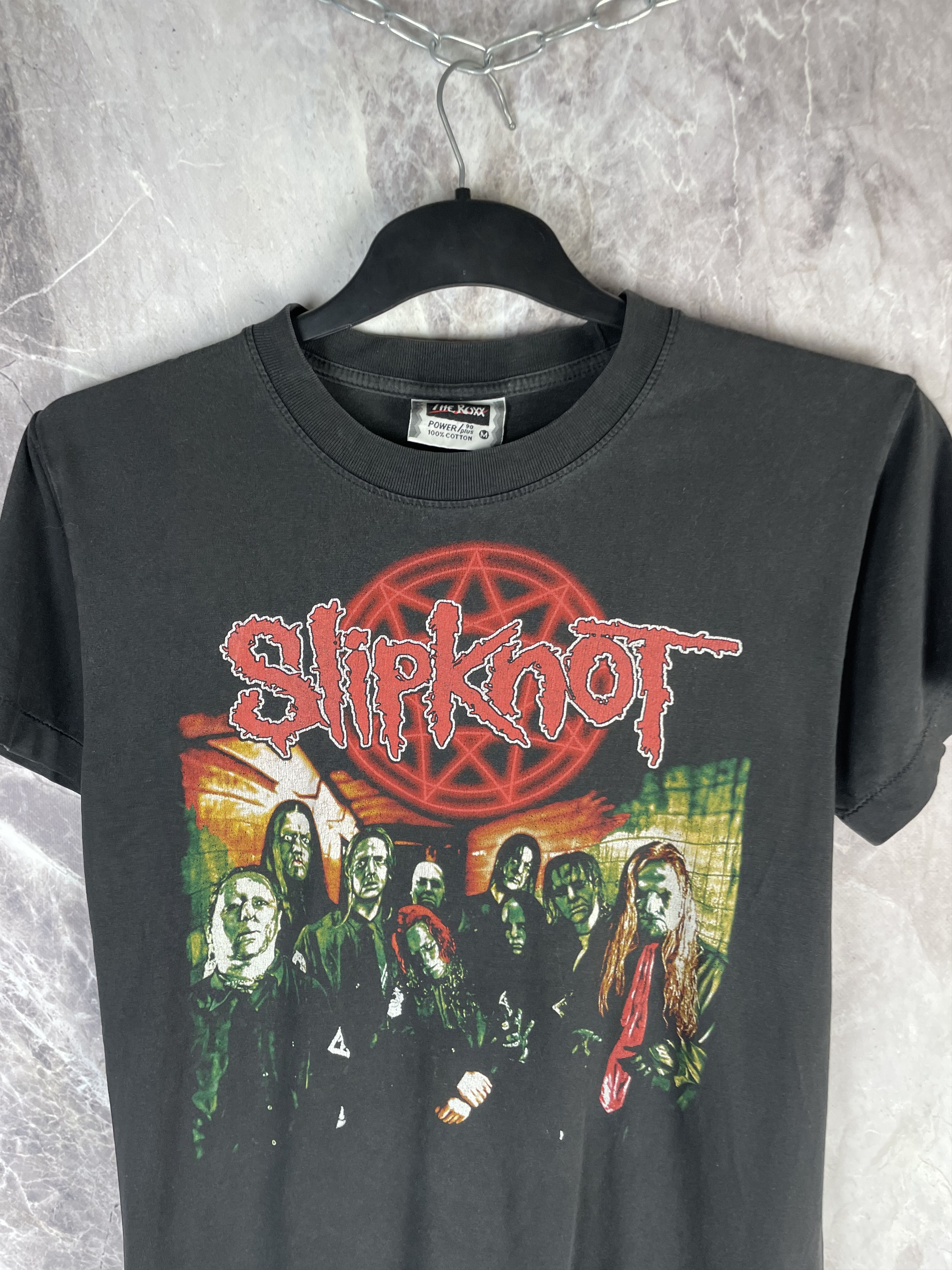 Band Tees Slipknot Vintage Mens Rock Band T-Shirt Size US M / EU 48-50 / 2 - 3 Thumbnail