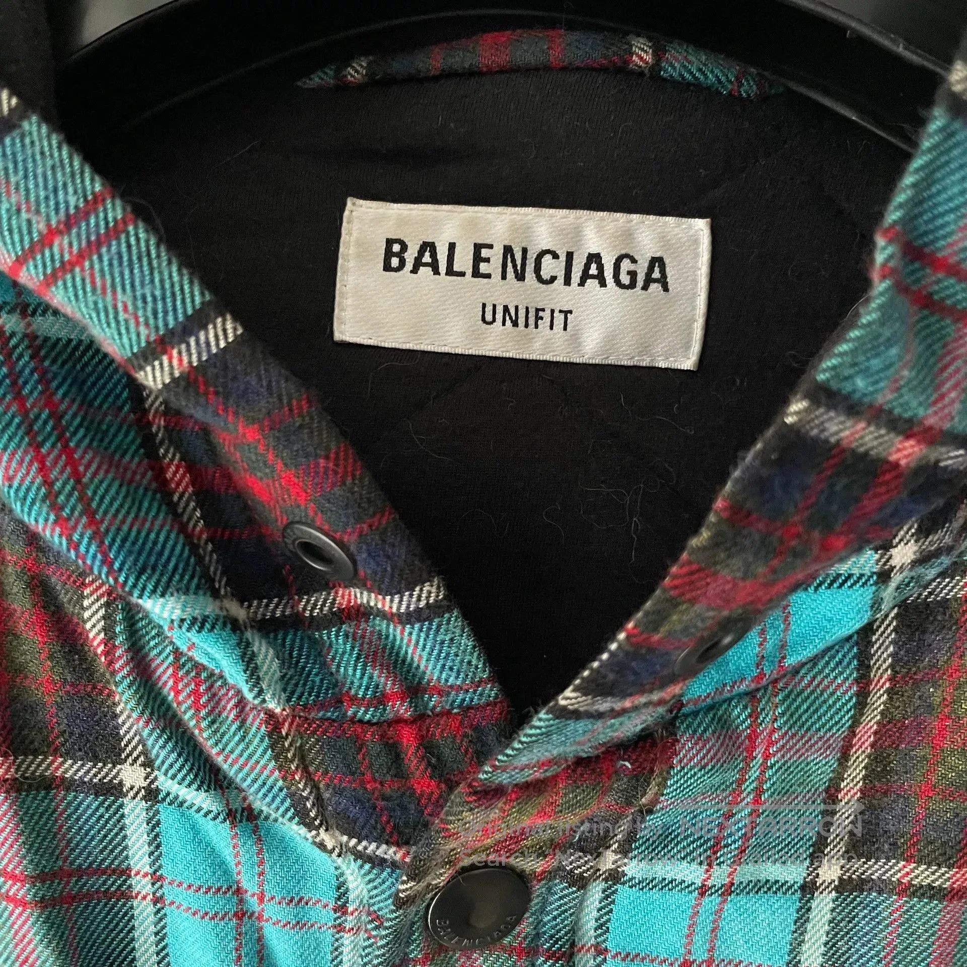 Balenciaga Balenciaga Flannel Plaid Tie. Size US S / EU 44-46 / 1 - 5 Thumbnail