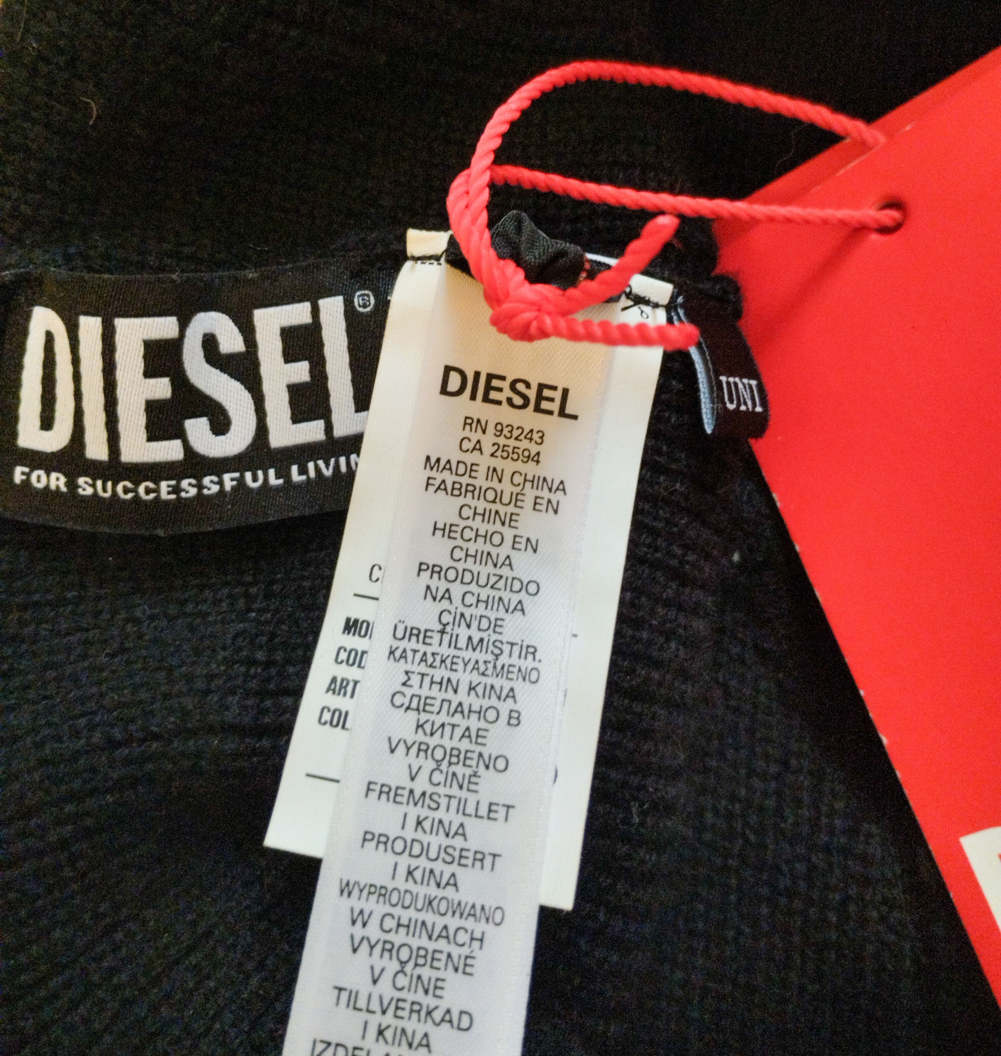 Diesel Diesel K Olden Beretto knitted hat Size ONE SIZE - 6 Thumbnail