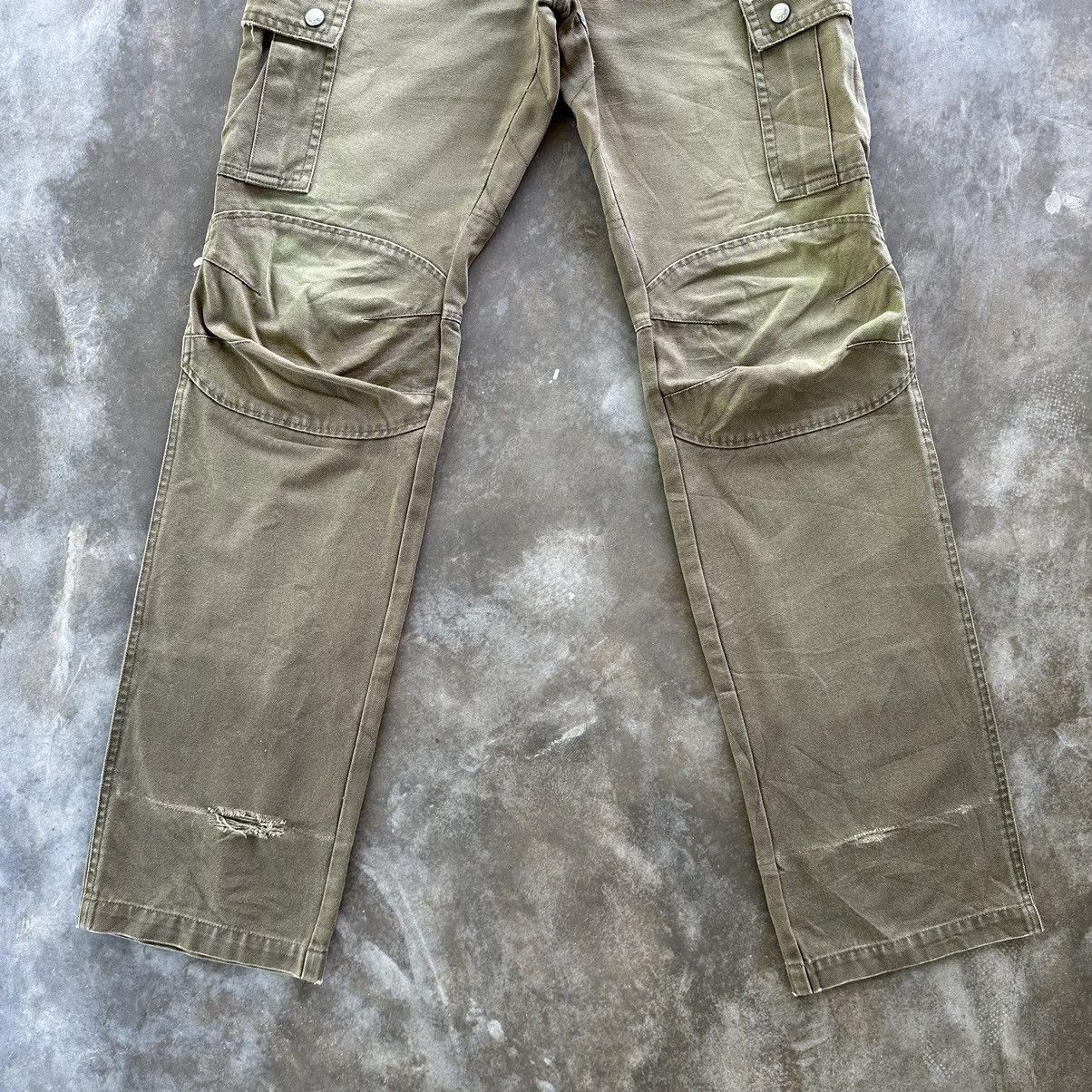 Avirex 🔥W27x33 Avirex USA Distressed Tactical Cargo Pant Size US 27 - 2 Thumbnail