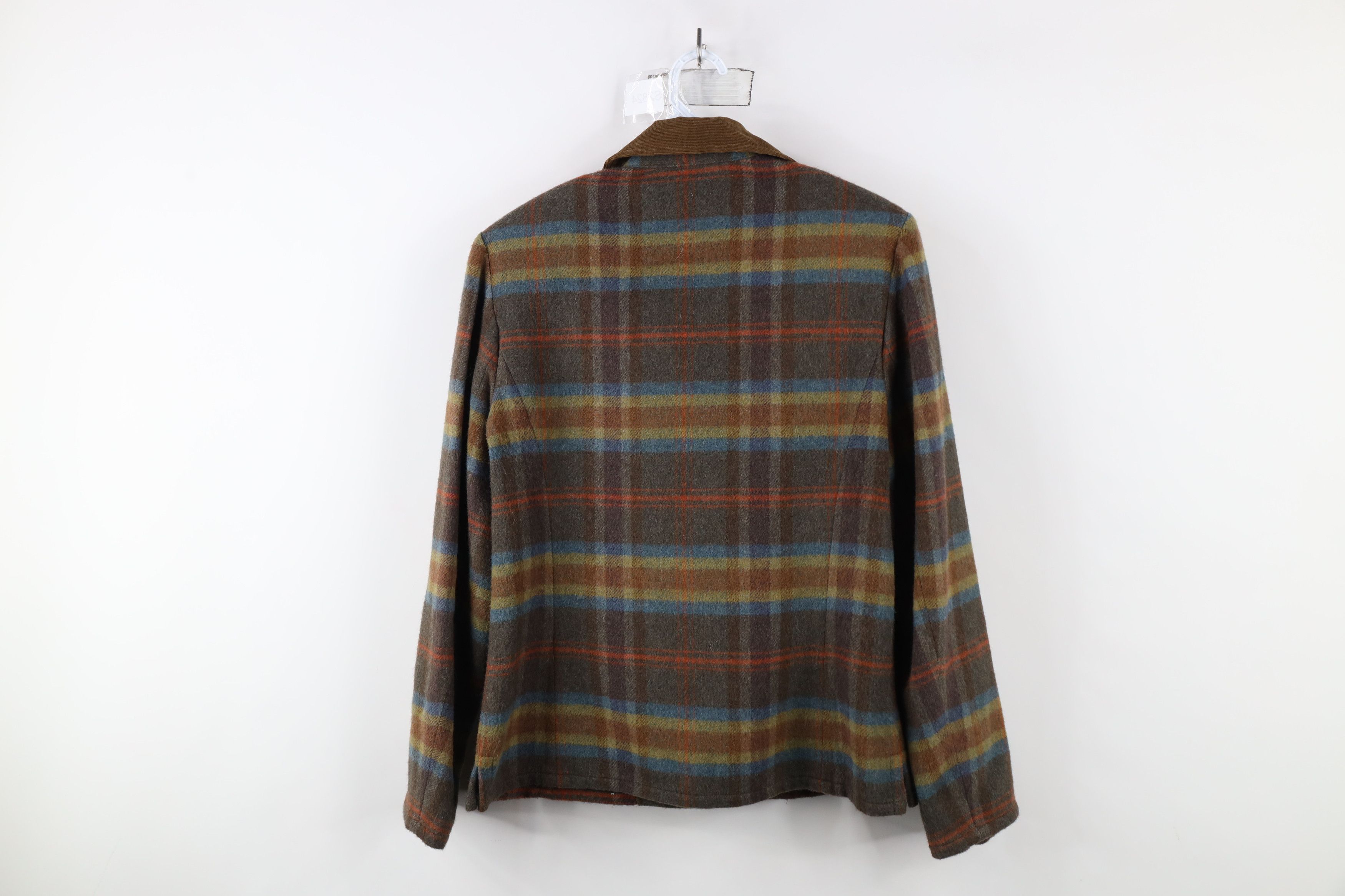 Vintage Vintage 90s Streetwear Rainbow Button Shirt Jacket Shacket Size M / US 6-8 / IT 42-44 - 10 Thumbnail