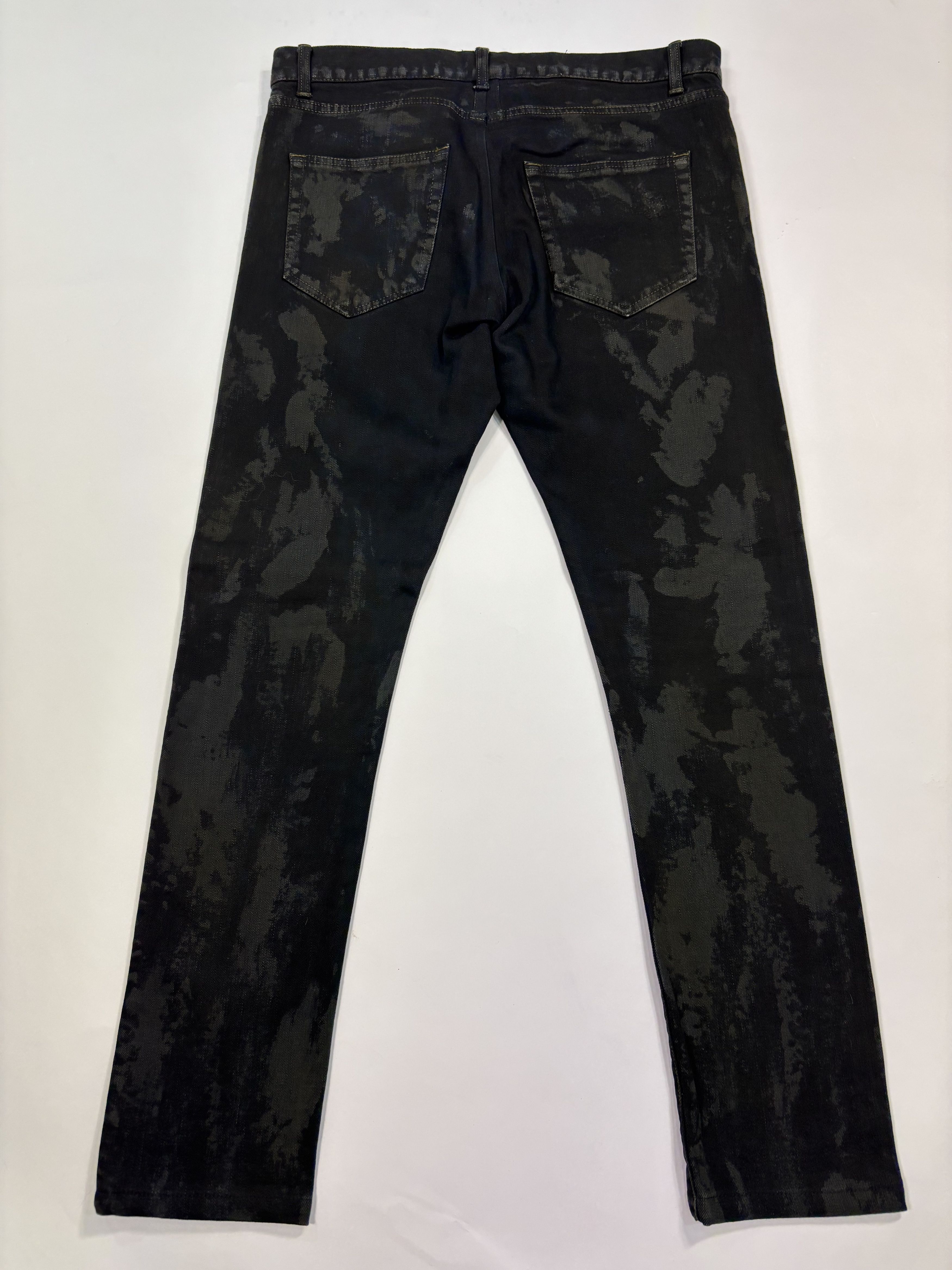 Saint Laurent Paris Saint Laurent Black Marble Pants Size US 34 / EU 50 - 4 Thumbnail