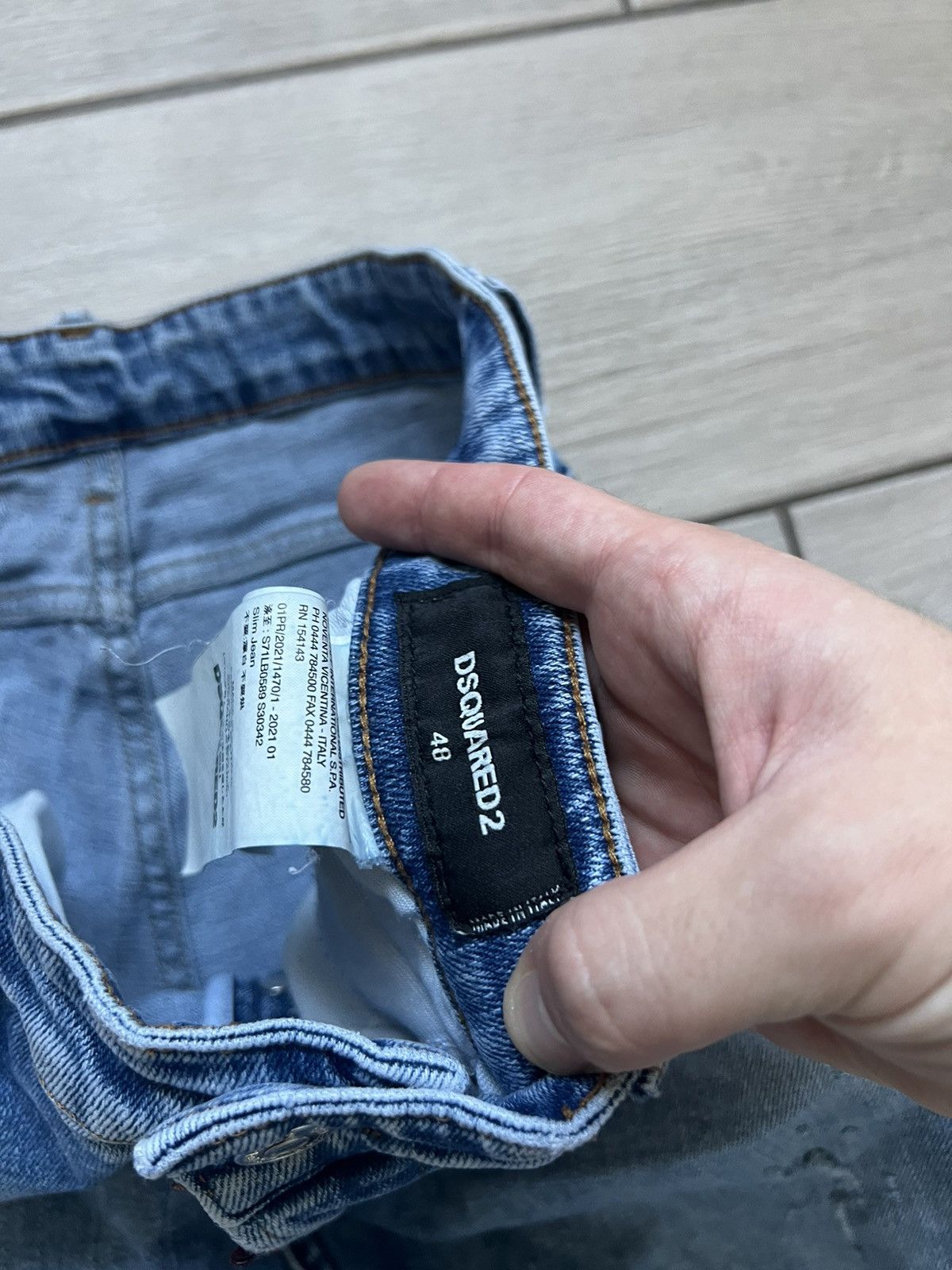 Dsquared2 Dsquared2 Jeans Men 48 Distressed Avant Garde Denim Size US 32 / EU 48 - 7 Thumbnail