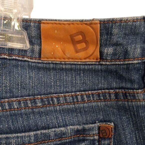 Bullhead Denim Co. Bullhead 13R Womens Newport Skinny Flare Jeans Blue Denim Di Size US 35 - 7 Thumbnail