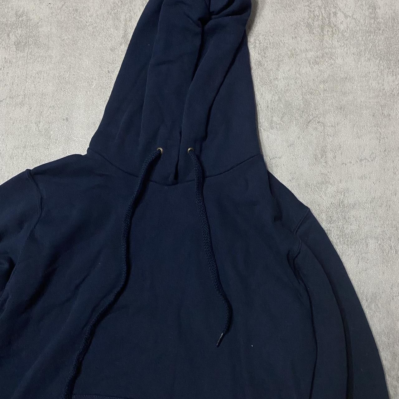 Fruit Of The Loom Navy blue casual streetwear hoodie Size US S / EU 44-46 / 1 - 2 Thumbnail