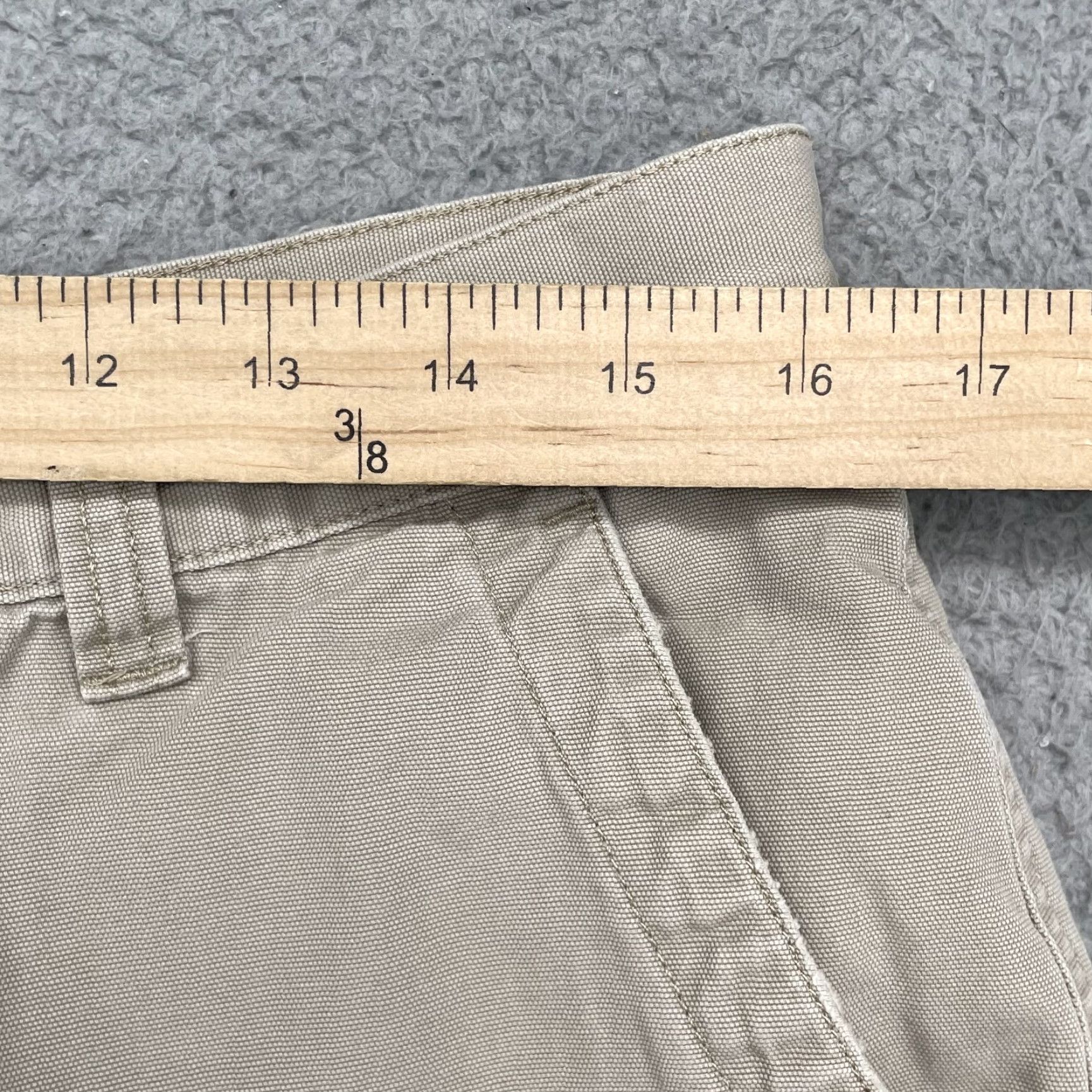 Dockers VINTAGE Dockers Cargo Shorts Men 32 Beige Casual Cargo Shorts 90s Outdoor Utility Size US 32 / EU 48 - 3 Thumbnail