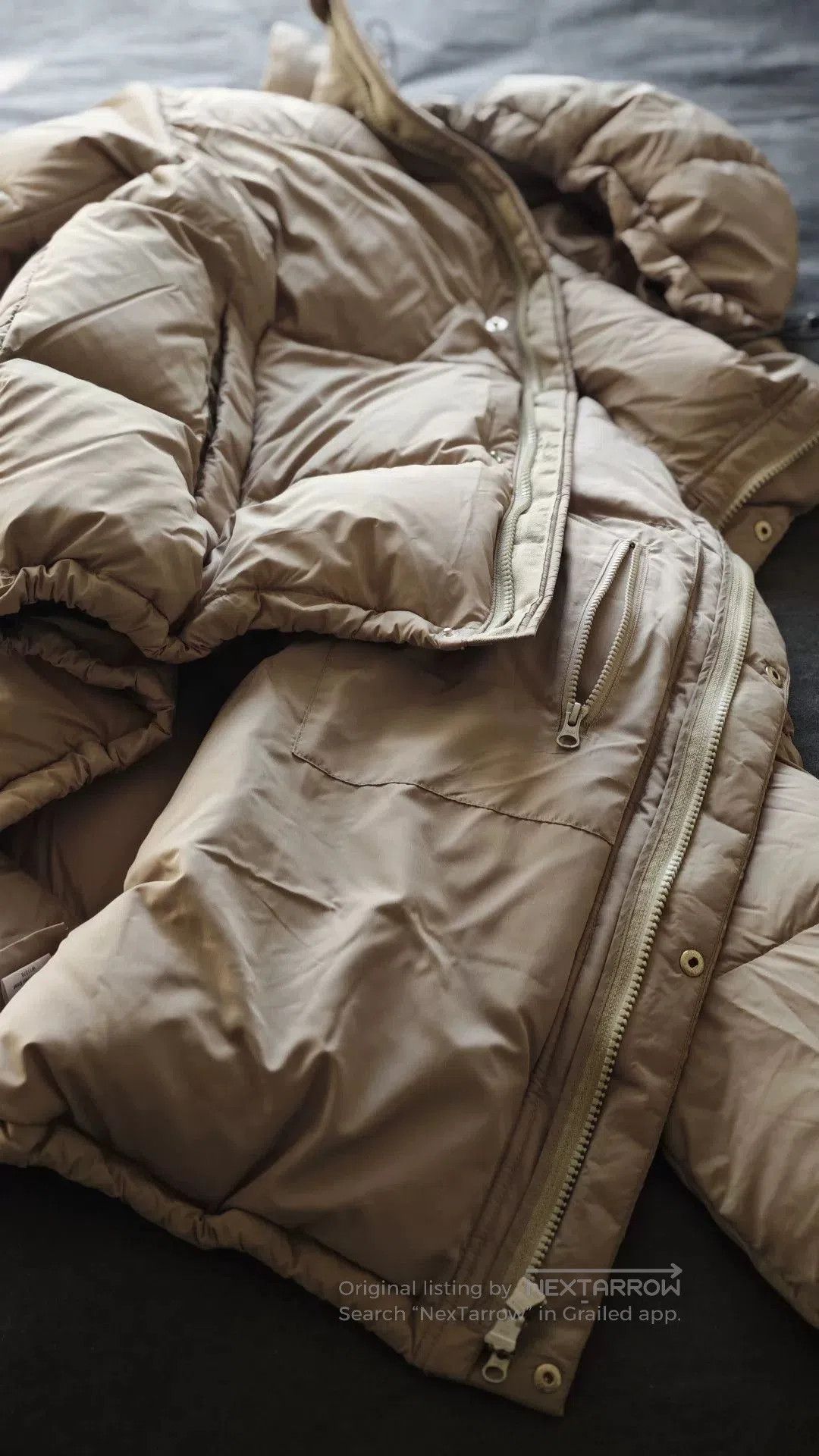66 North 66° North Beige Down Jacket. Size US M / EU 48-50 / 2 - 3 Thumbnail