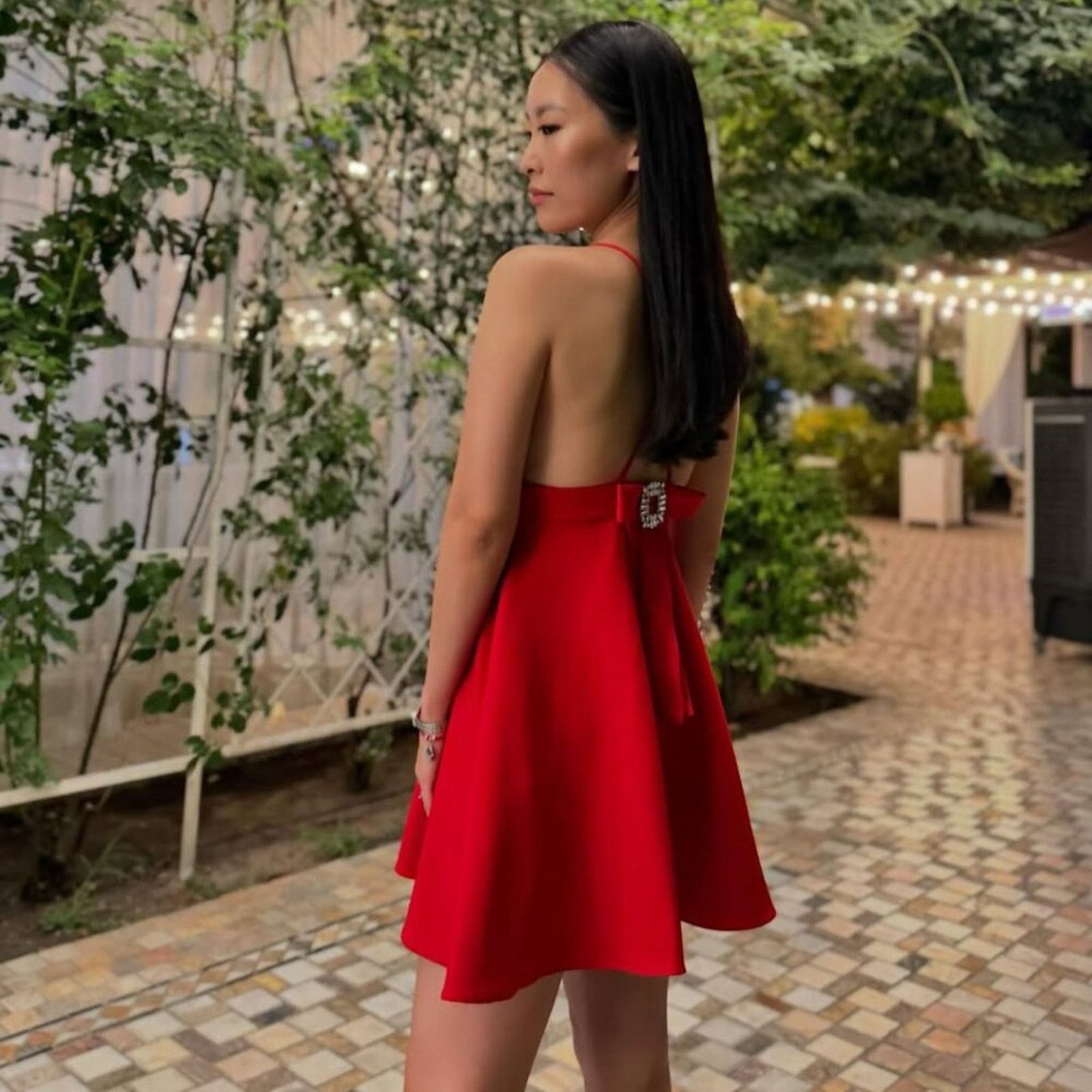 Zara ZARA Open Back Short Dress Size L / US 10 / IT 46 - 5 Thumbnail