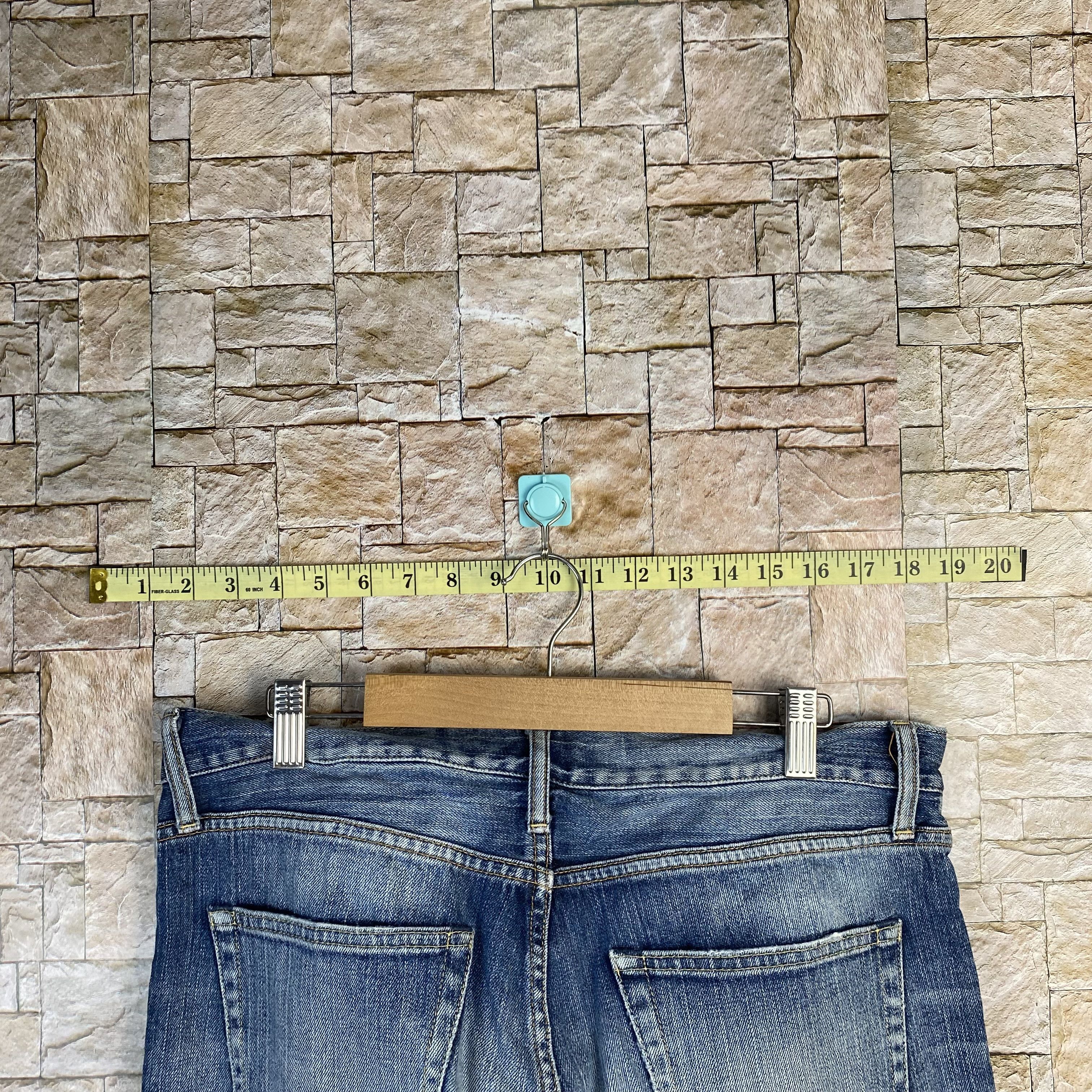 Uniqlo Uniqlo Boyfriend Blue Denim Pants #7592 Size US 35 - 17 Thumbnail