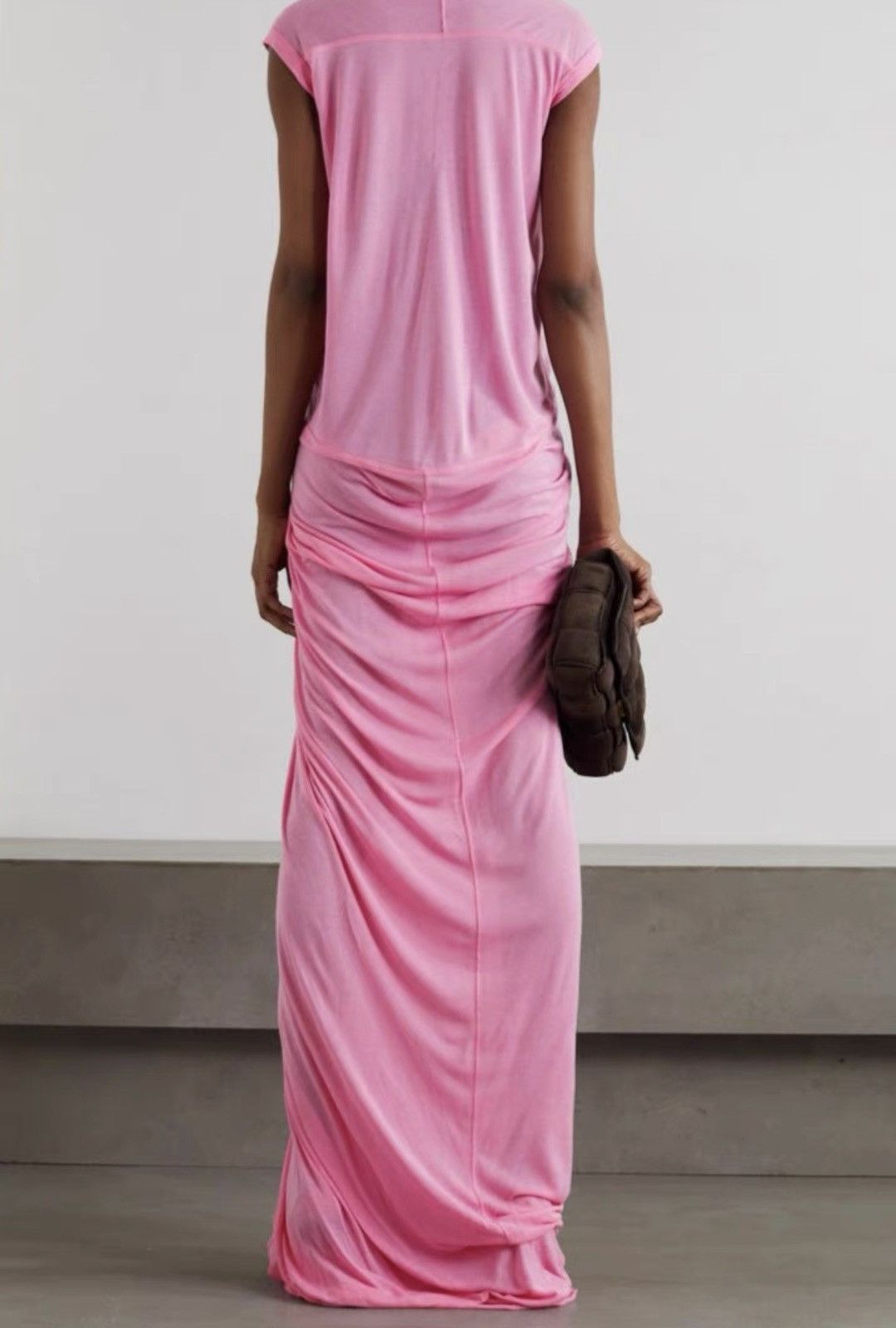 Rick Owens Rick Owens 21SS Phlegethon Draped Jersey Maxi Dress Size S / US 4 / IT 40 - 8 Thumbnail
