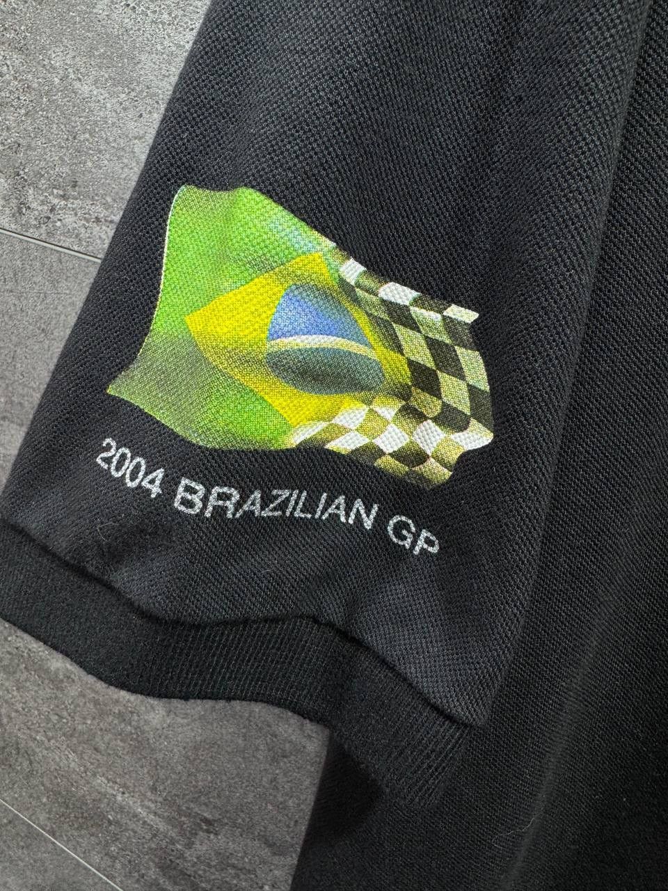 Formula 1 × Vintage Vintage Brazil Grand Prix 2004 Jaguar Racing F1 Polo Shirt Size US L / EU 52-54 / 3 - 2 Thumbnail