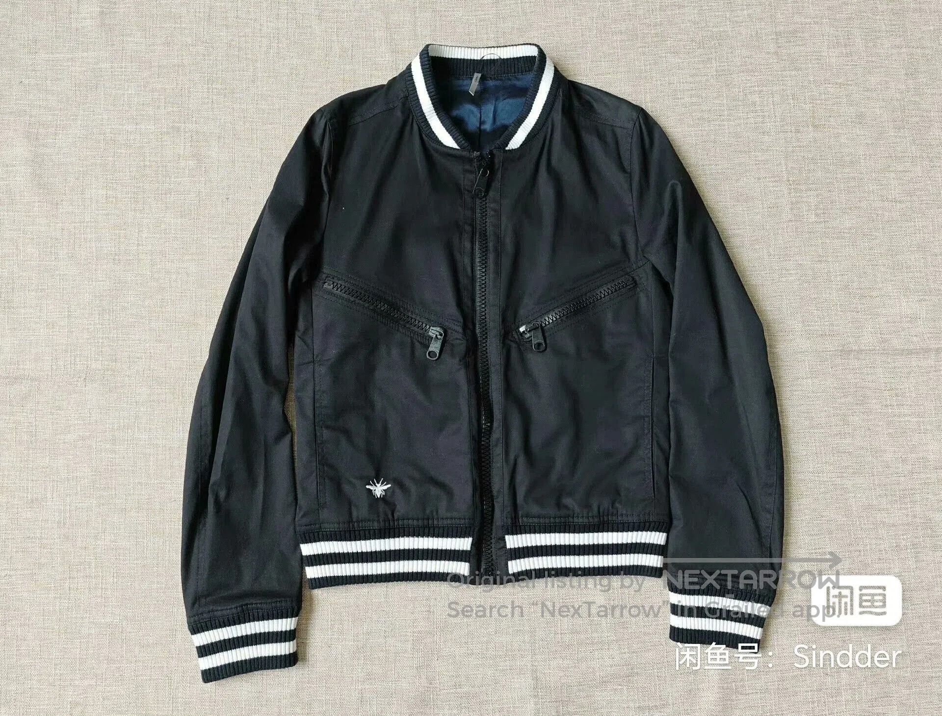 Dior Dior Men's Bee Jacket. Size US S / EU 44-46 / 1 - 1 Thumbnail