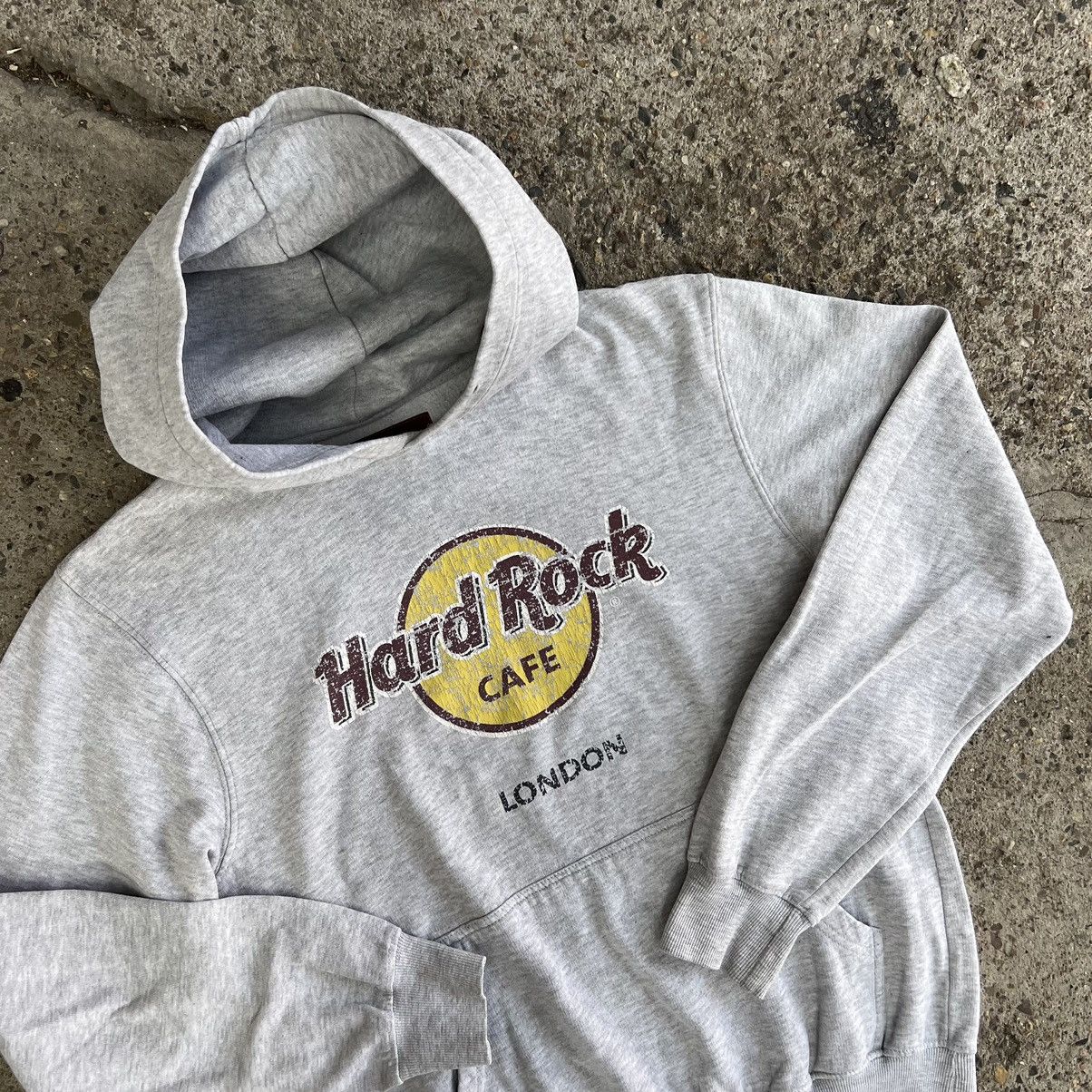 Hard Rock Cafe × Vintage Vintage Hard Rock Cafe London Hoodie Big Central Logo Y2K Size US M / EU 48-50 / 2 - 4 Thumbnail