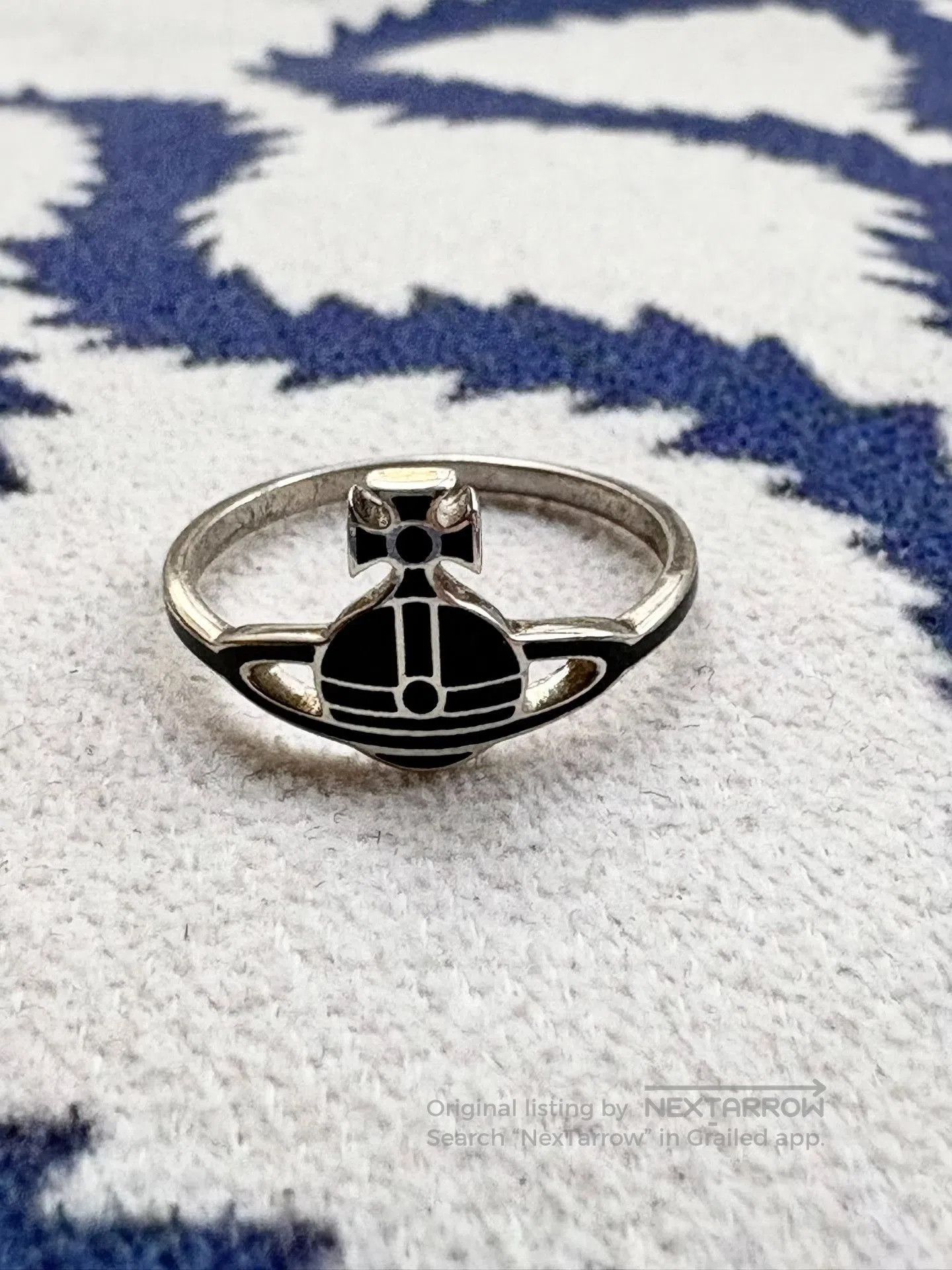 Vivienne Westwood Vivienne Westwood Vintage Saturn Ring 925 Silver. Size ONE SIZE - 2 Thumbnail