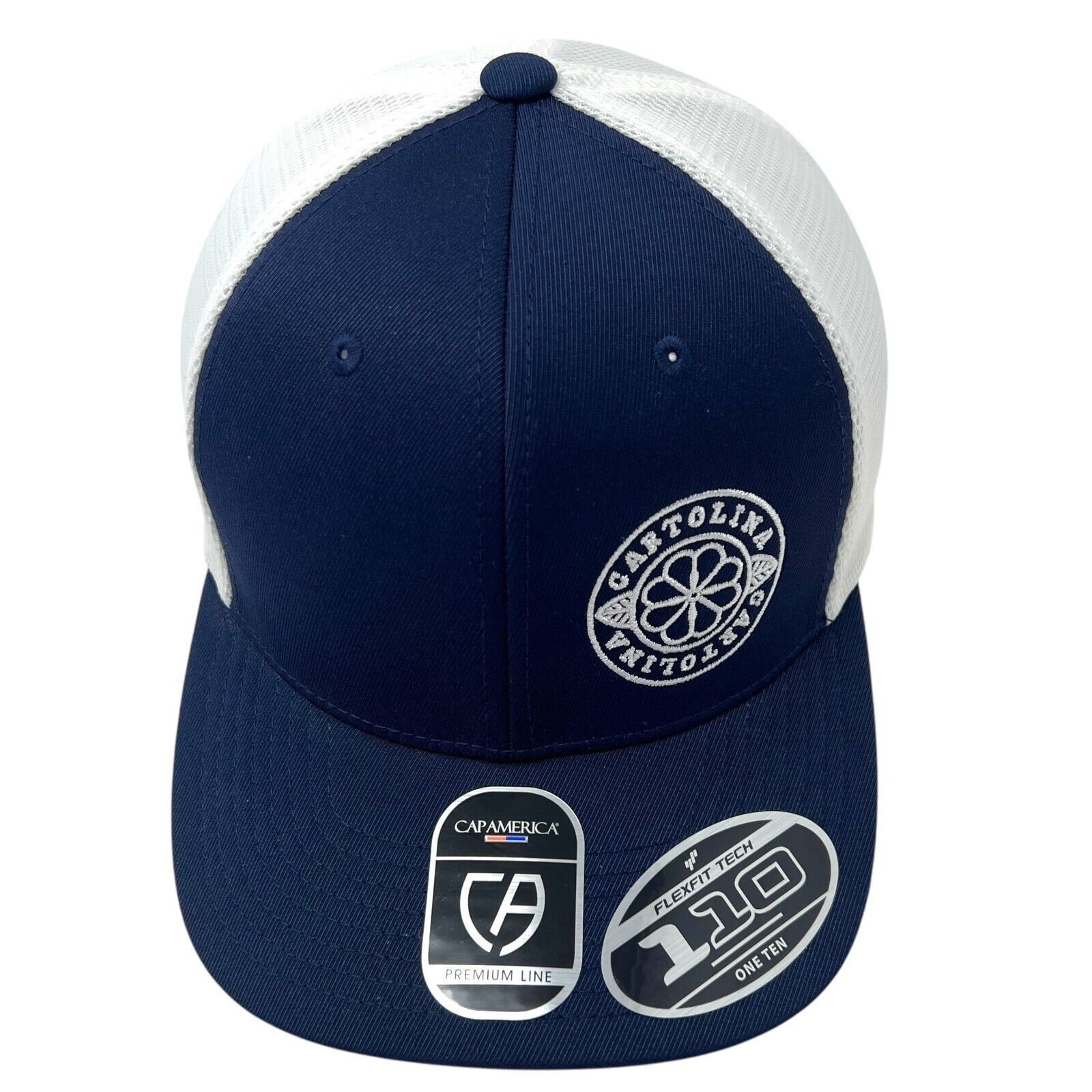 Other NWT CARTOLINA FLORAL Trucker Cap America FLEXFIT 110 Basebal Size ONE SIZE - 5 Thumbnail