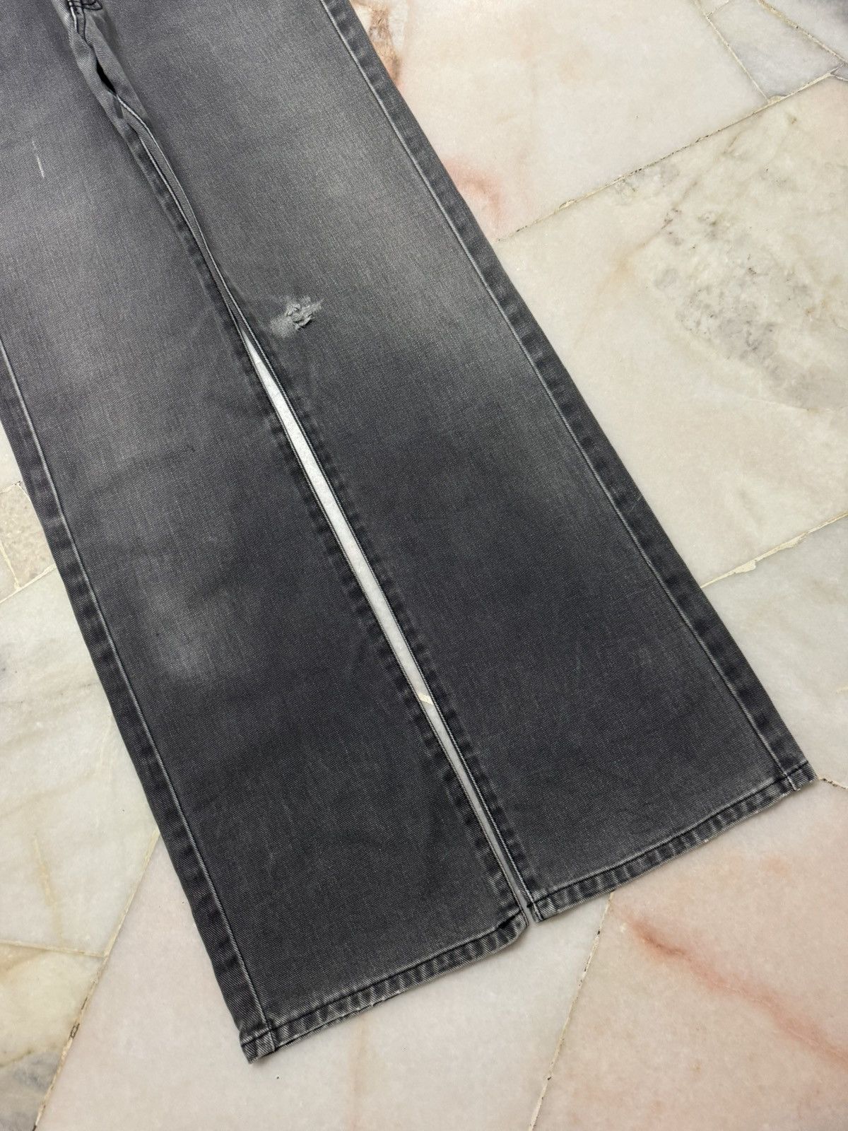 Edwin 💥Flare💥Insane 90s EDWIN Sand Washed Faded Bootcut Distressed Size US 28 / EU 44 - 7 Thumbnail