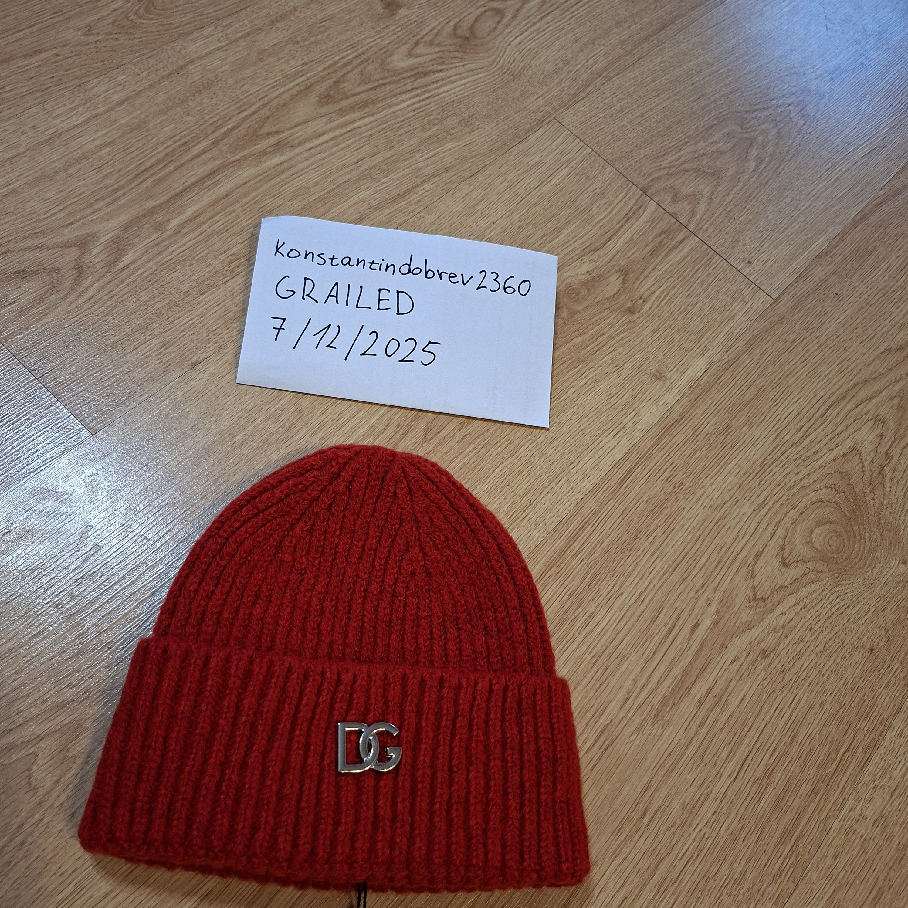 Dolce & Gabbana Dolce Gabbana red hat Size ONE SIZE - 2 Thumbnail