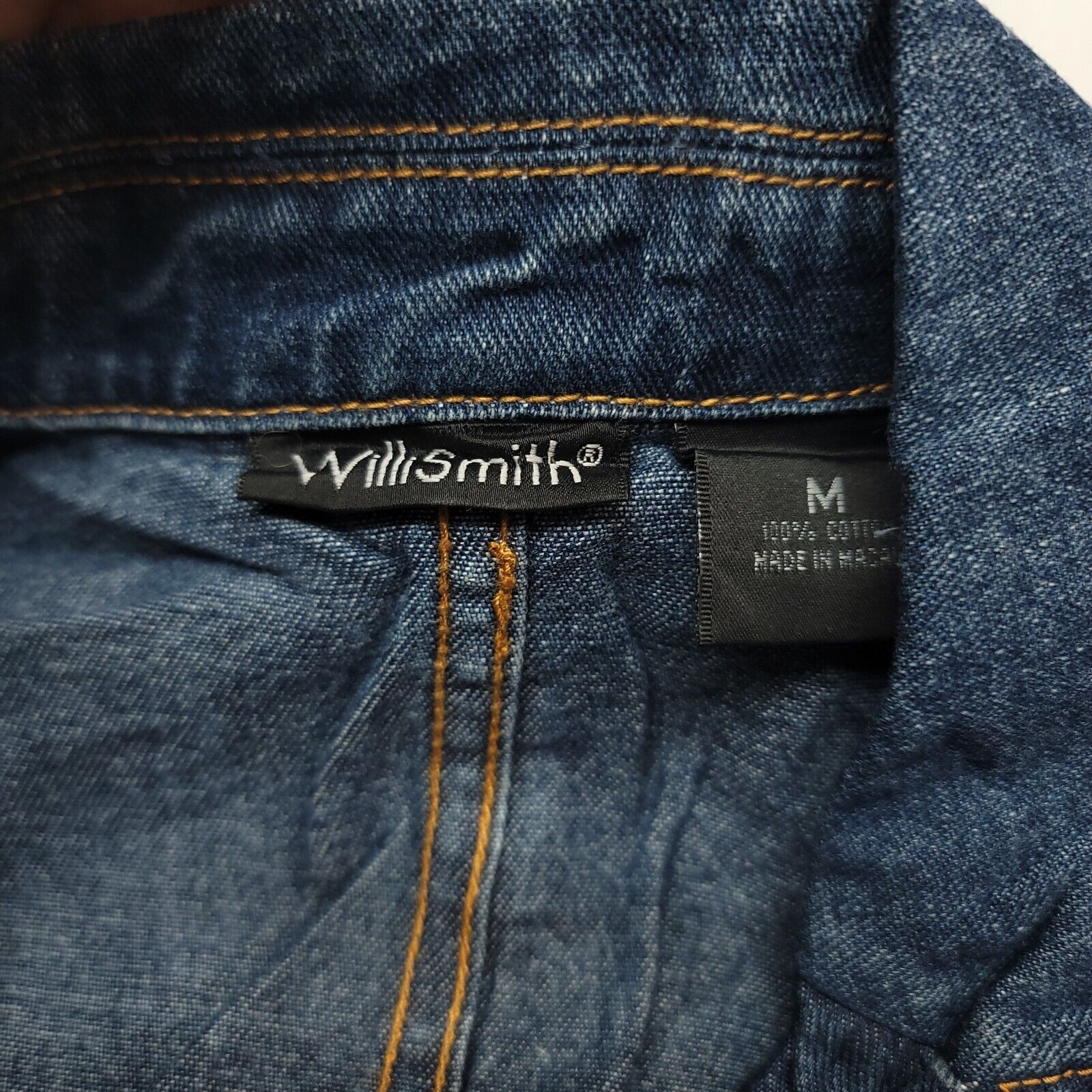 Willi Smith Willi Smith Button Up Denim Jean Jacket Womens Size M Blue Size M / US 6-8 / IT 42-44 - 3 Thumbnail