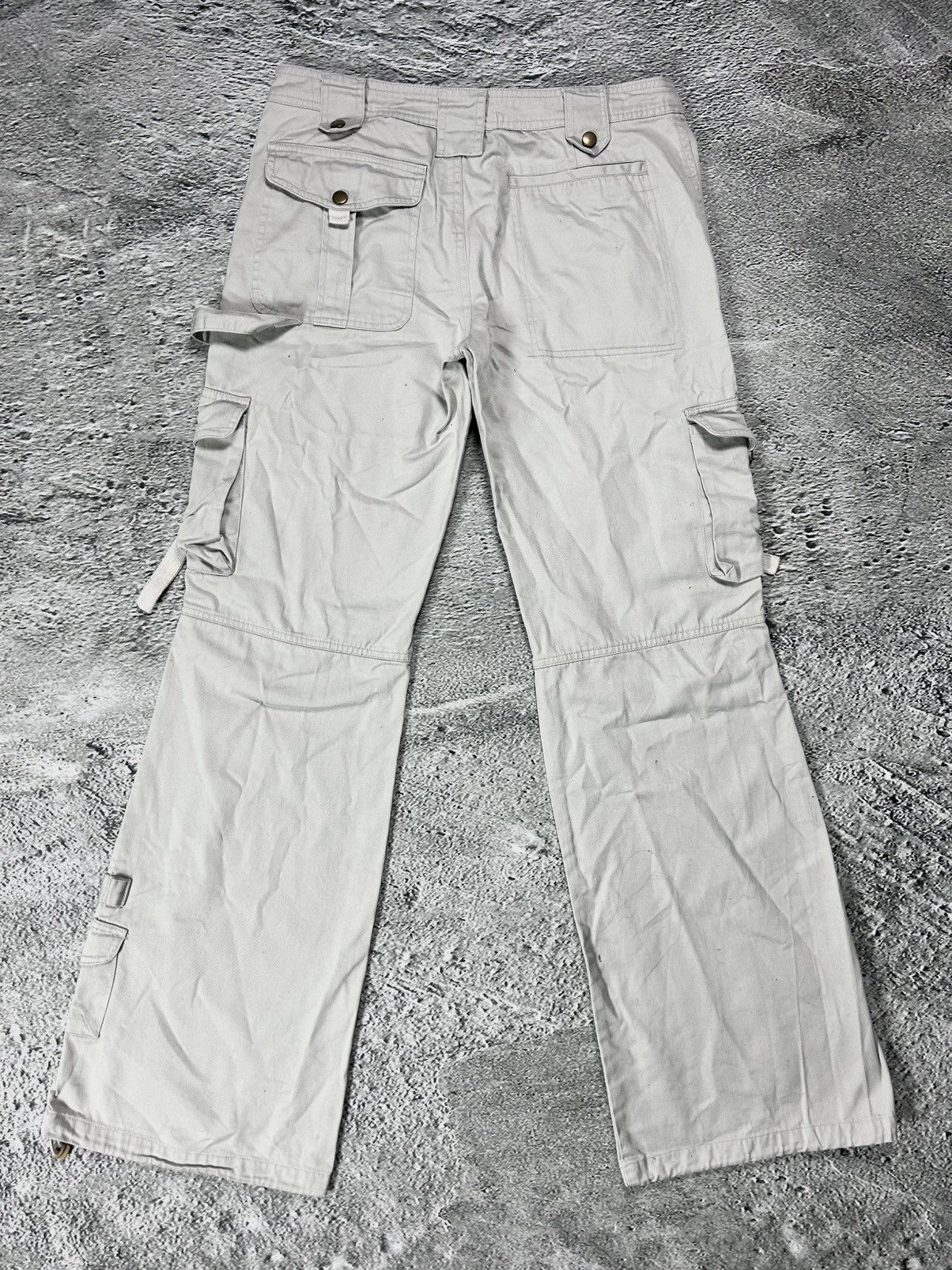 Other Saix vintage cargo pants beige military flared Size US 32 / EU 48 - 8 Thumbnail
