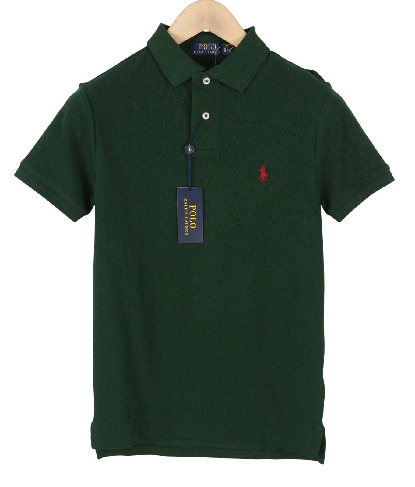 Ralph Lauren CUSTOM SLIM FIT XS Green Embroidered Logo 87922 Size US XS / EU 42 / 0 - 3 Thumbnail