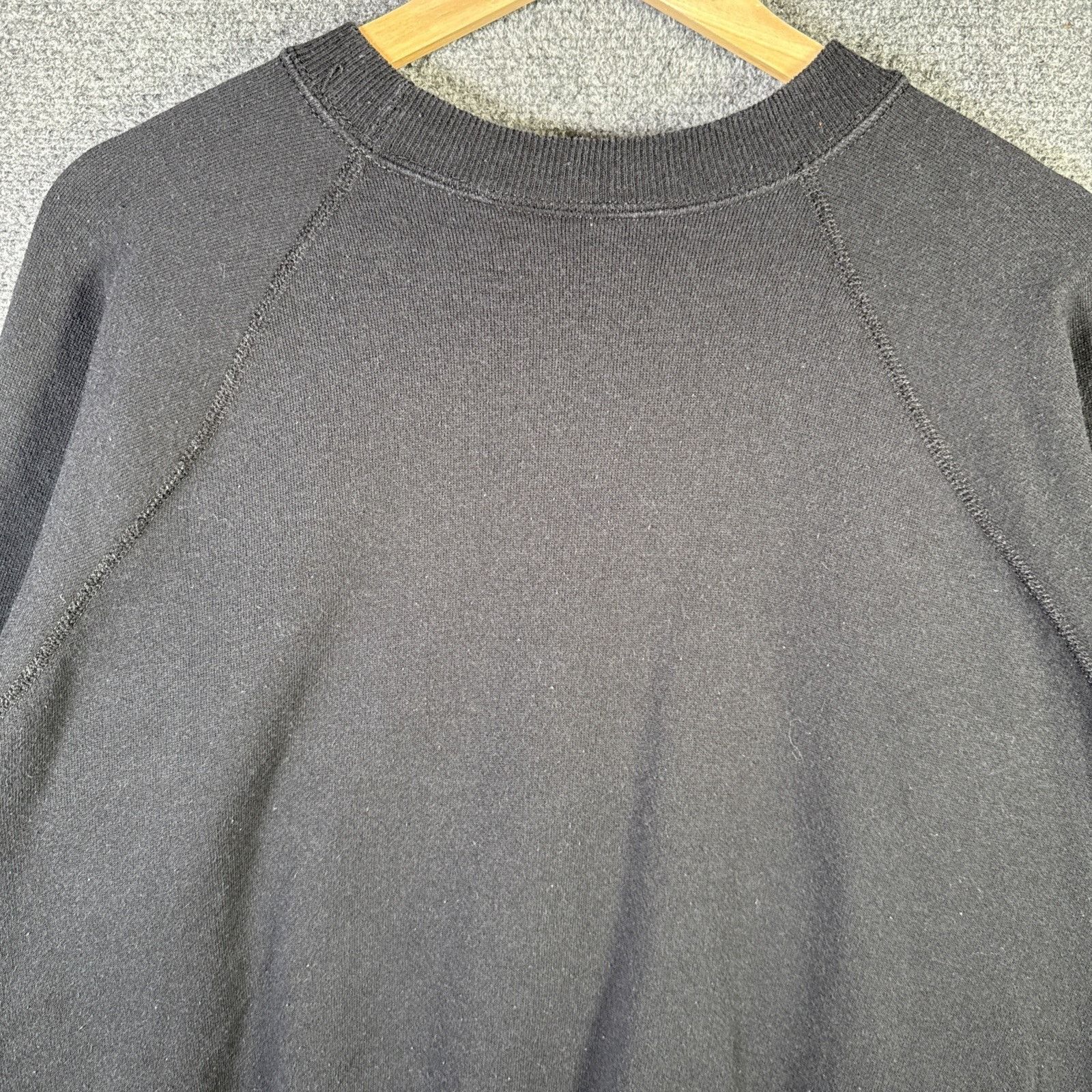 Hanes Vintage Chevrolet Sweatshirt Mens Large Black 90s Corvette Size US L / EU 52-54 / 3 - 6 Thumbnail