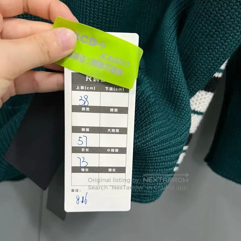 Miu Miu Miu Miu Green Wool Long Sleeve Sweater . Size XXS / US 00 / IT 34 - 5 Thumbnail