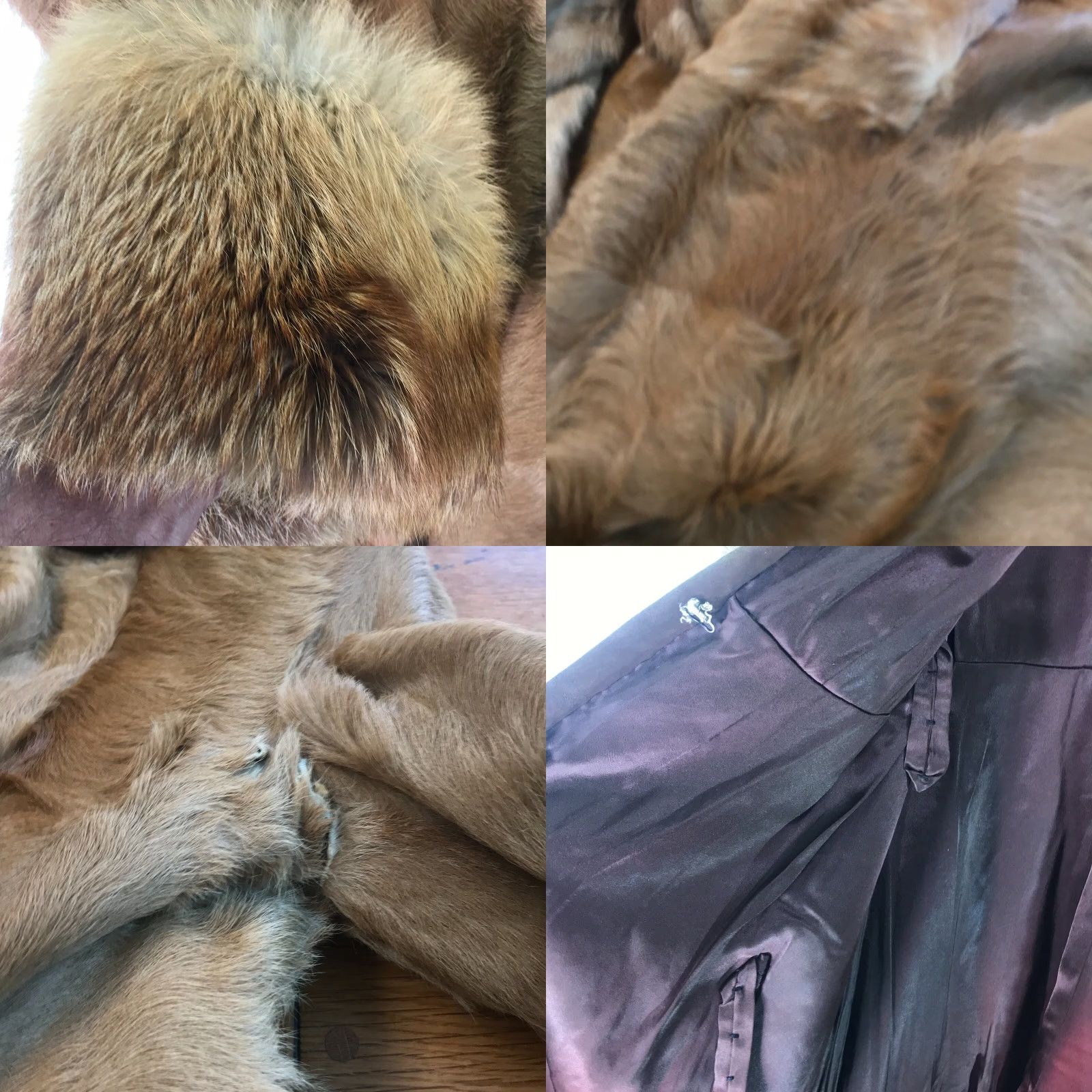Vintage VINTAGE VTG Womens Horsehide Red Fox Cuffed Sleeve Brown Winter Jacket Coat Size 12 Size XL / US 12-14 / IT 48-50 - 8 Thumbnail