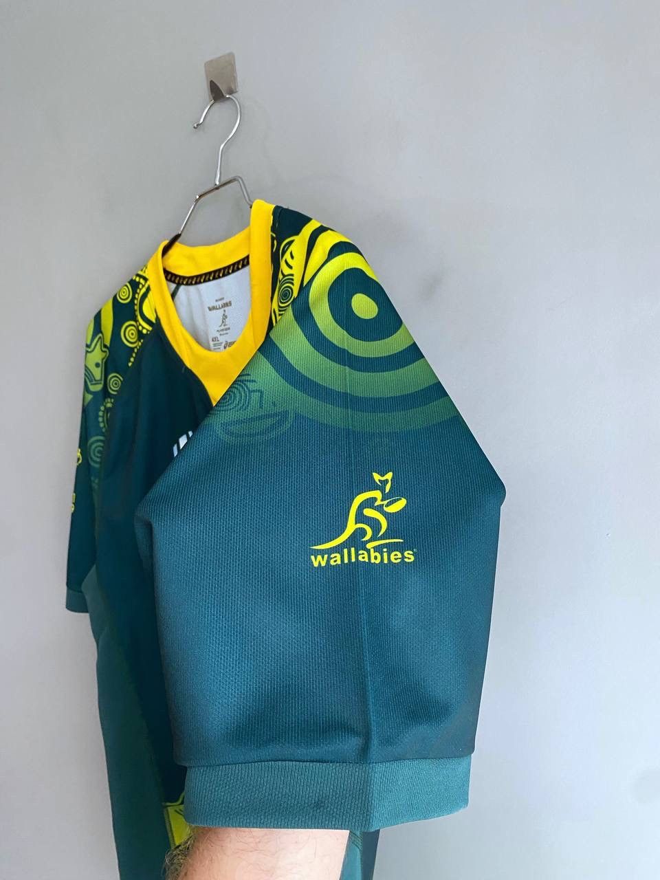 Asics Australia Wallabies Rugby Jersey World Cup Japan 2019 Sz XXL Size US XXL / EU 58 / 5 - 11 Thumbnail