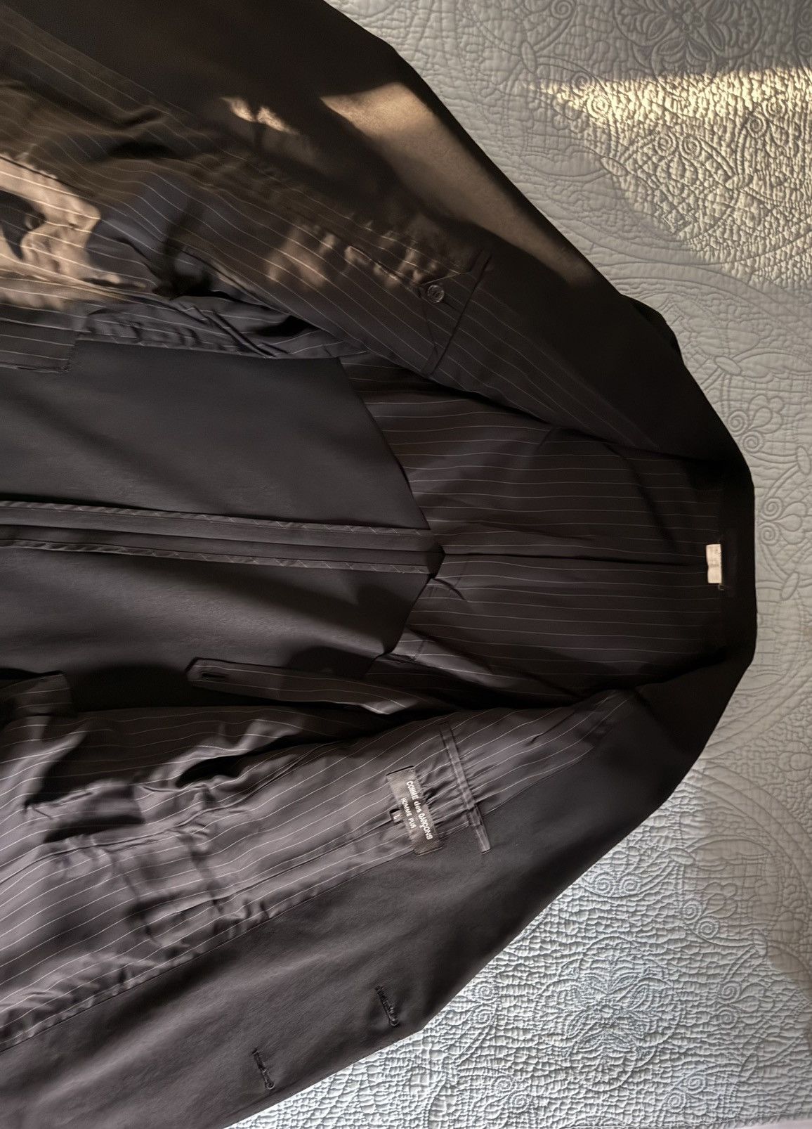 Comme des Garcons Homme Plus Comme des Garçons Homme Plus DB blazer Size US L / EU 52-54 / 3 - 3 Thumbnail